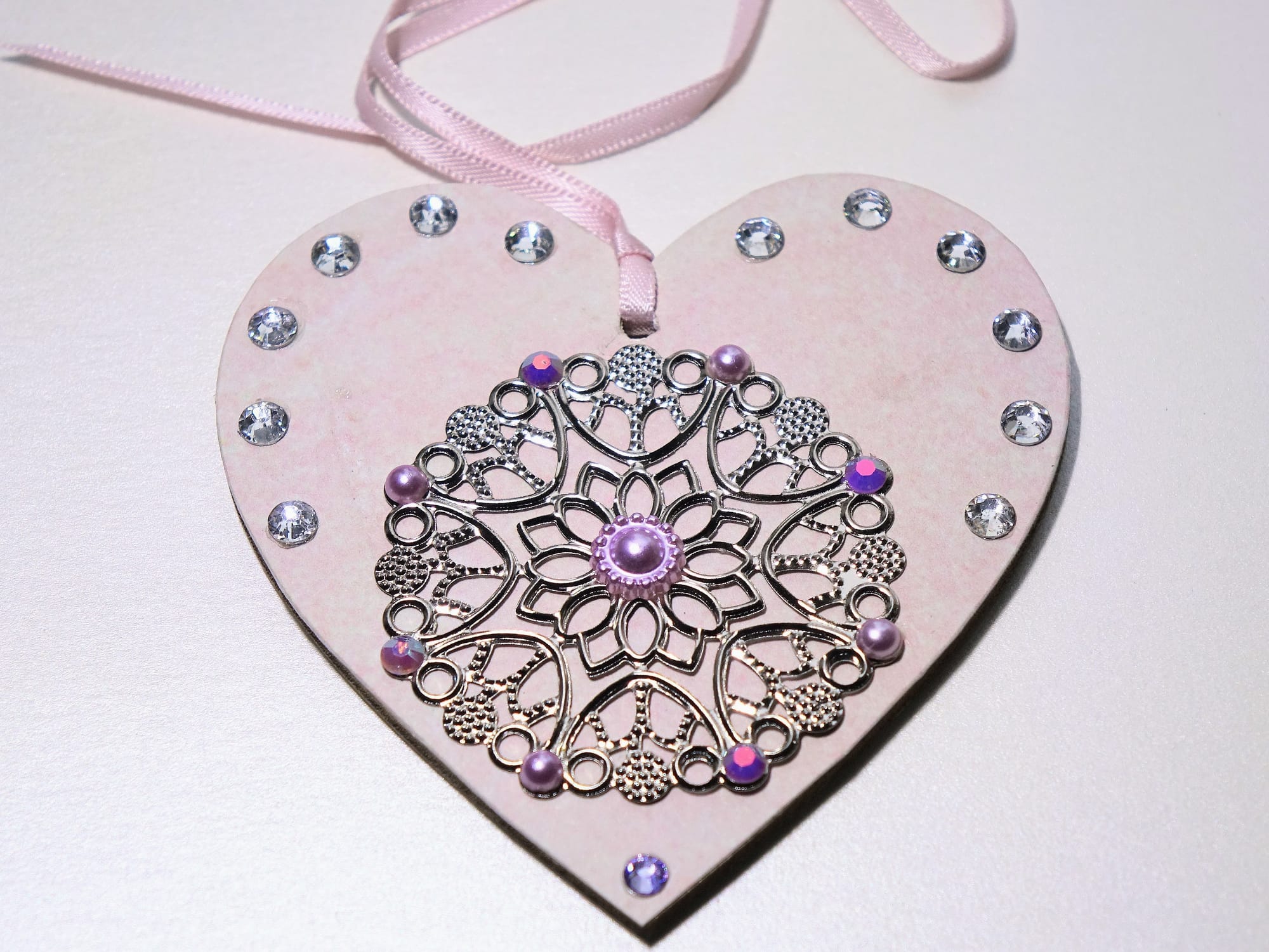 8x8cm Wooden Heart ♥️ #34