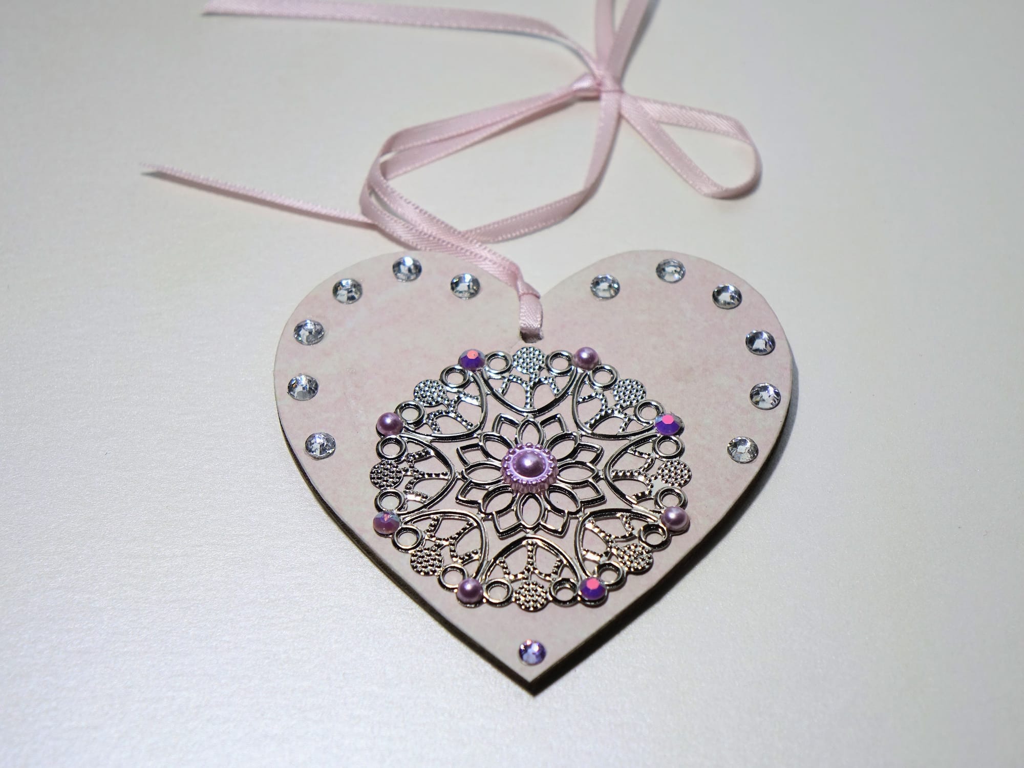 8x8cm Wooden Heart ♥️ #34