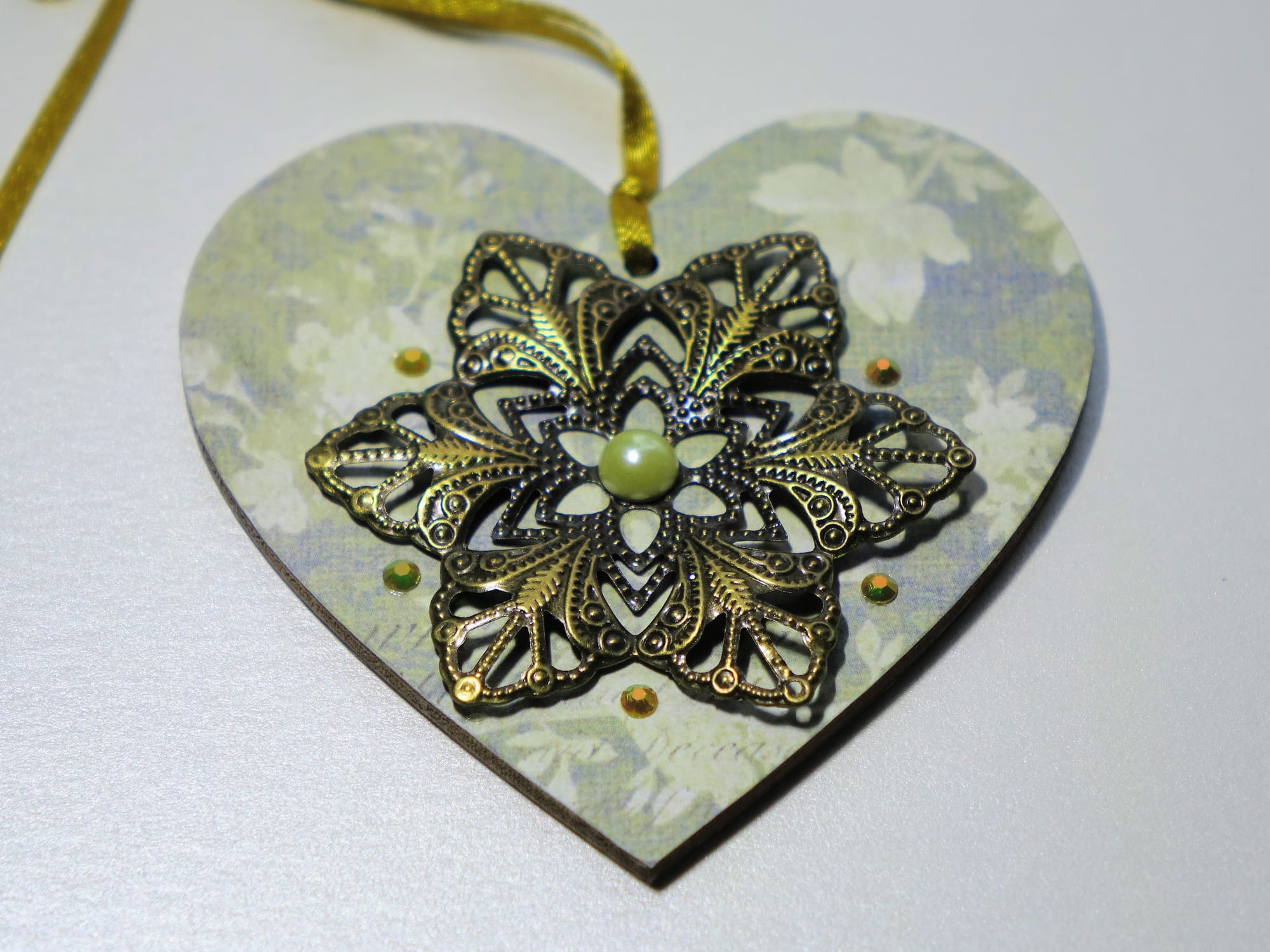 8x8cm Wooden Heart ♥️ #36