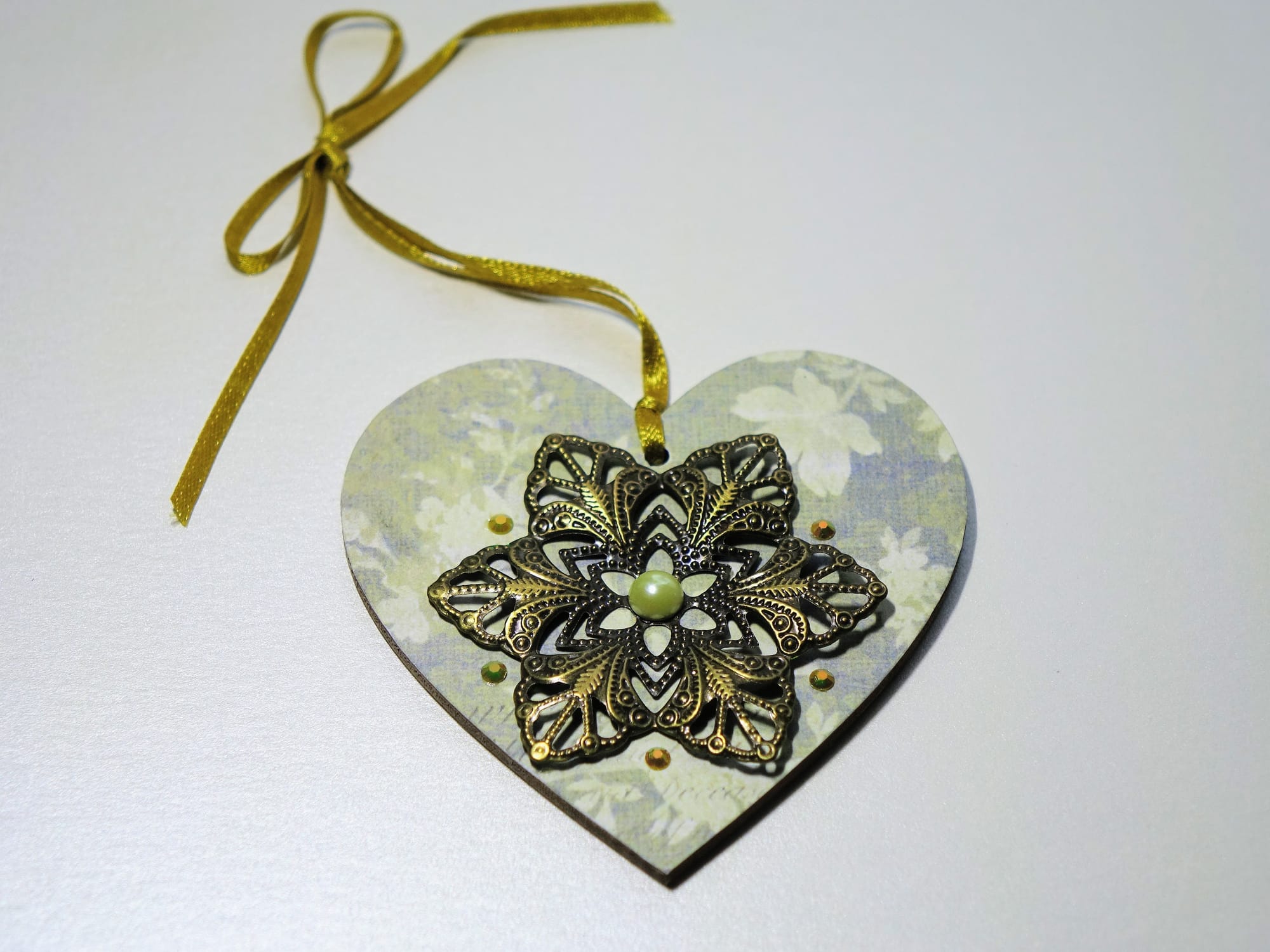8x8cm Wooden Heart ♥️ #36