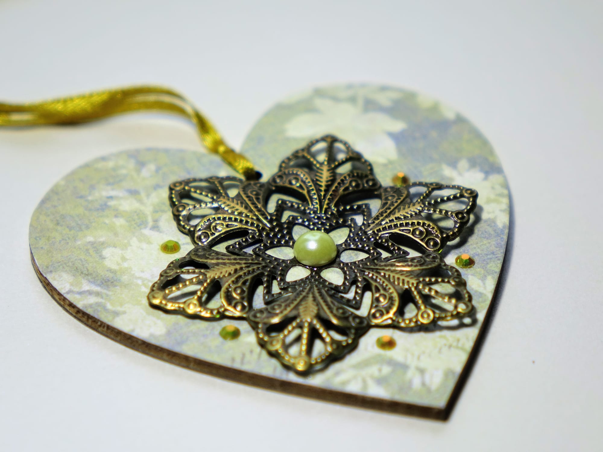 8x8cm Wooden Heart ♥️ #36