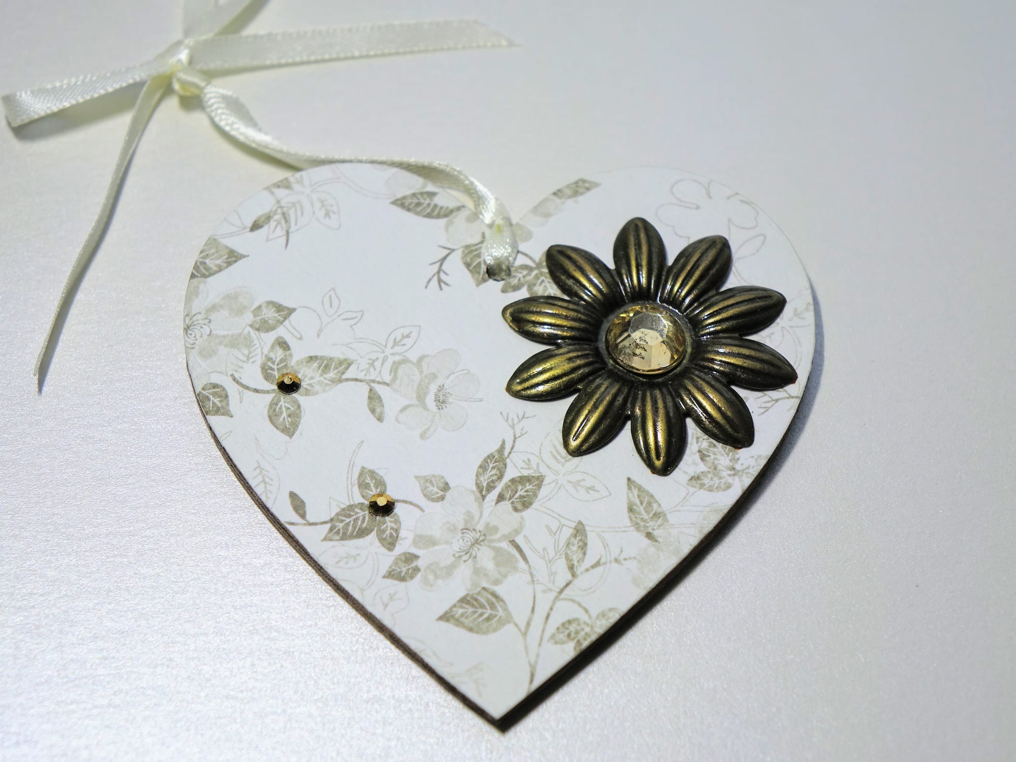 8x8cm Wooden Heart ♥️ #37