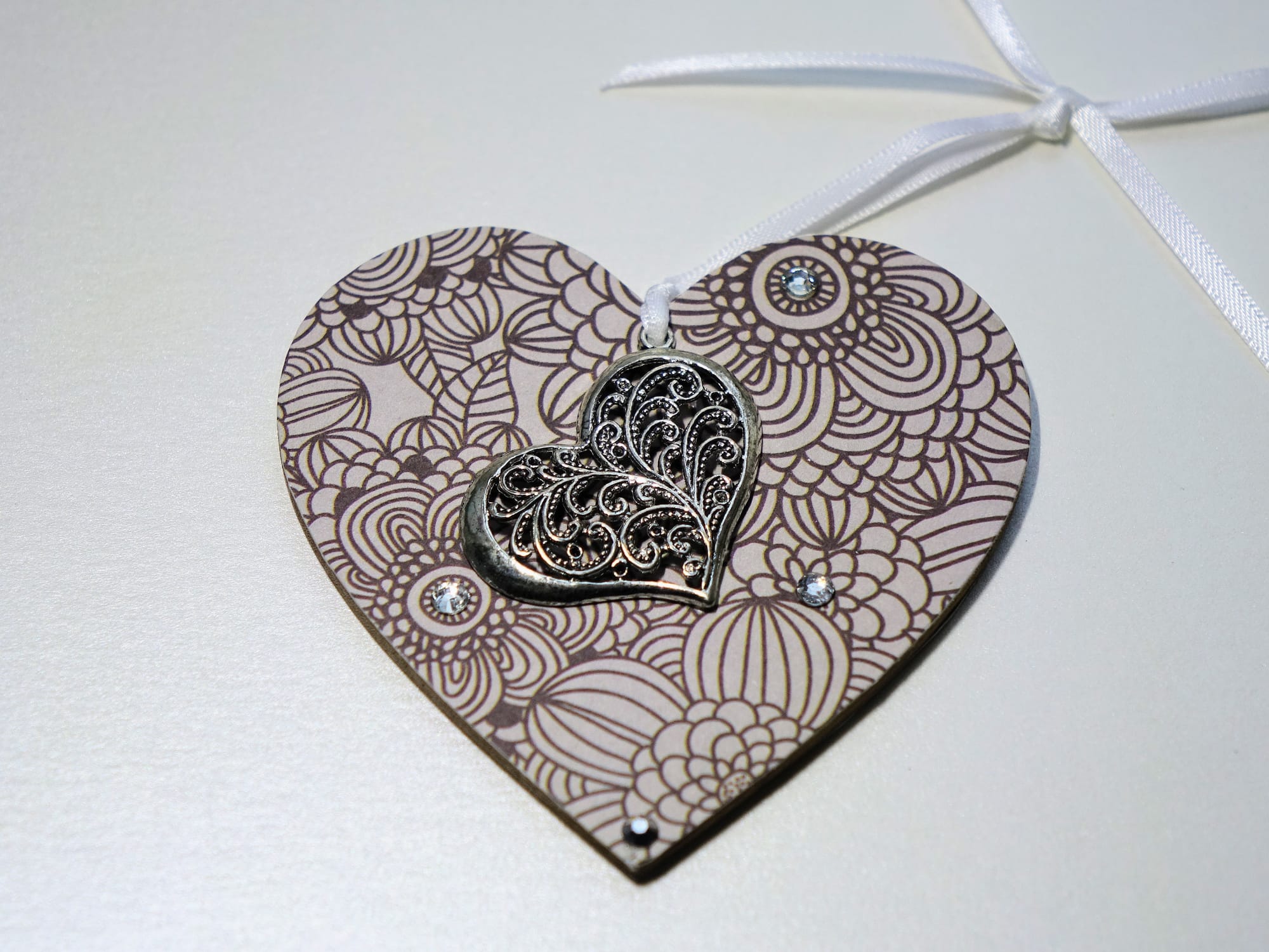 8x8cm Wooden Heart ♥️ #40