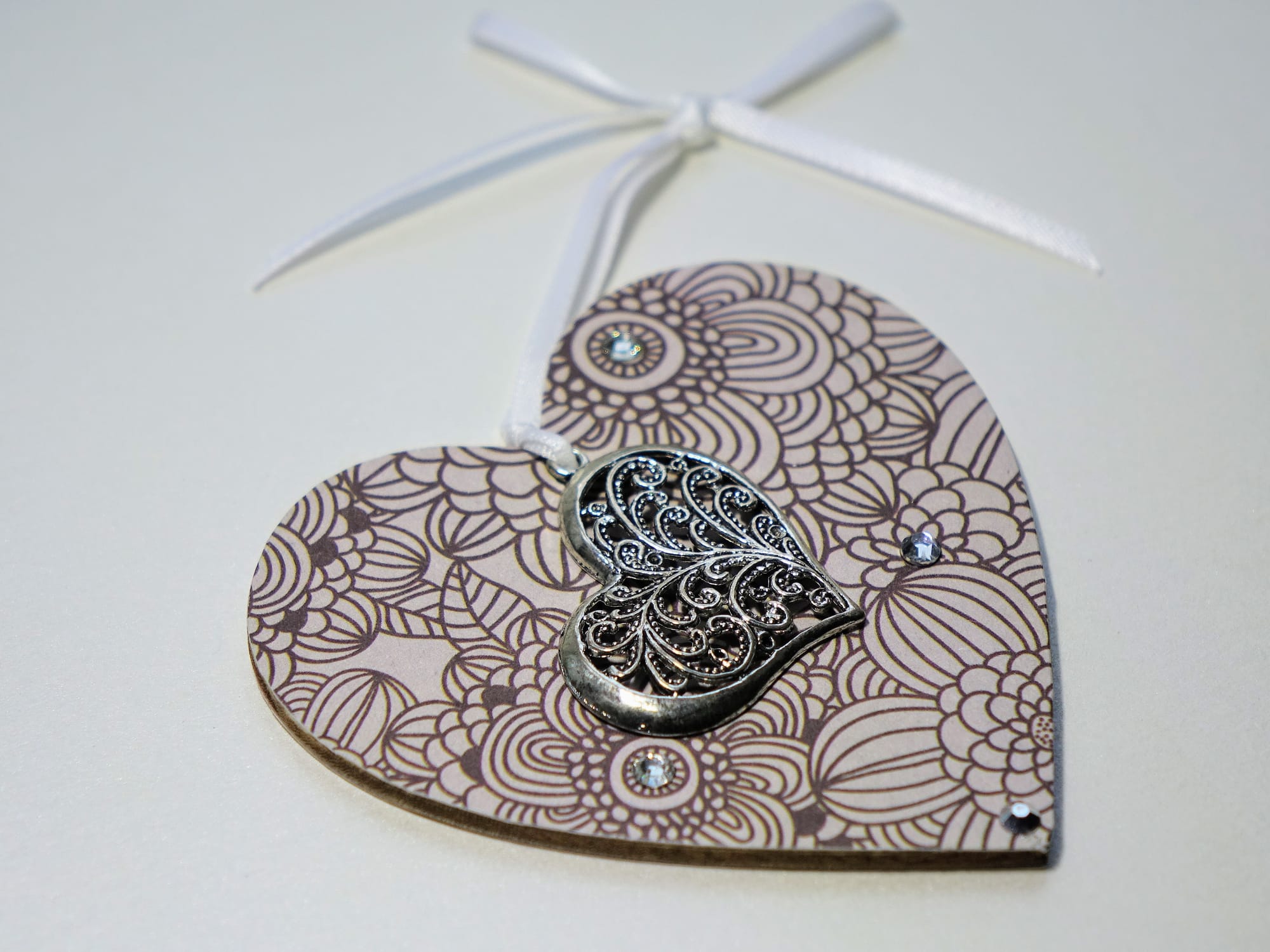 8x8cm Wooden Heart ♥️ #40