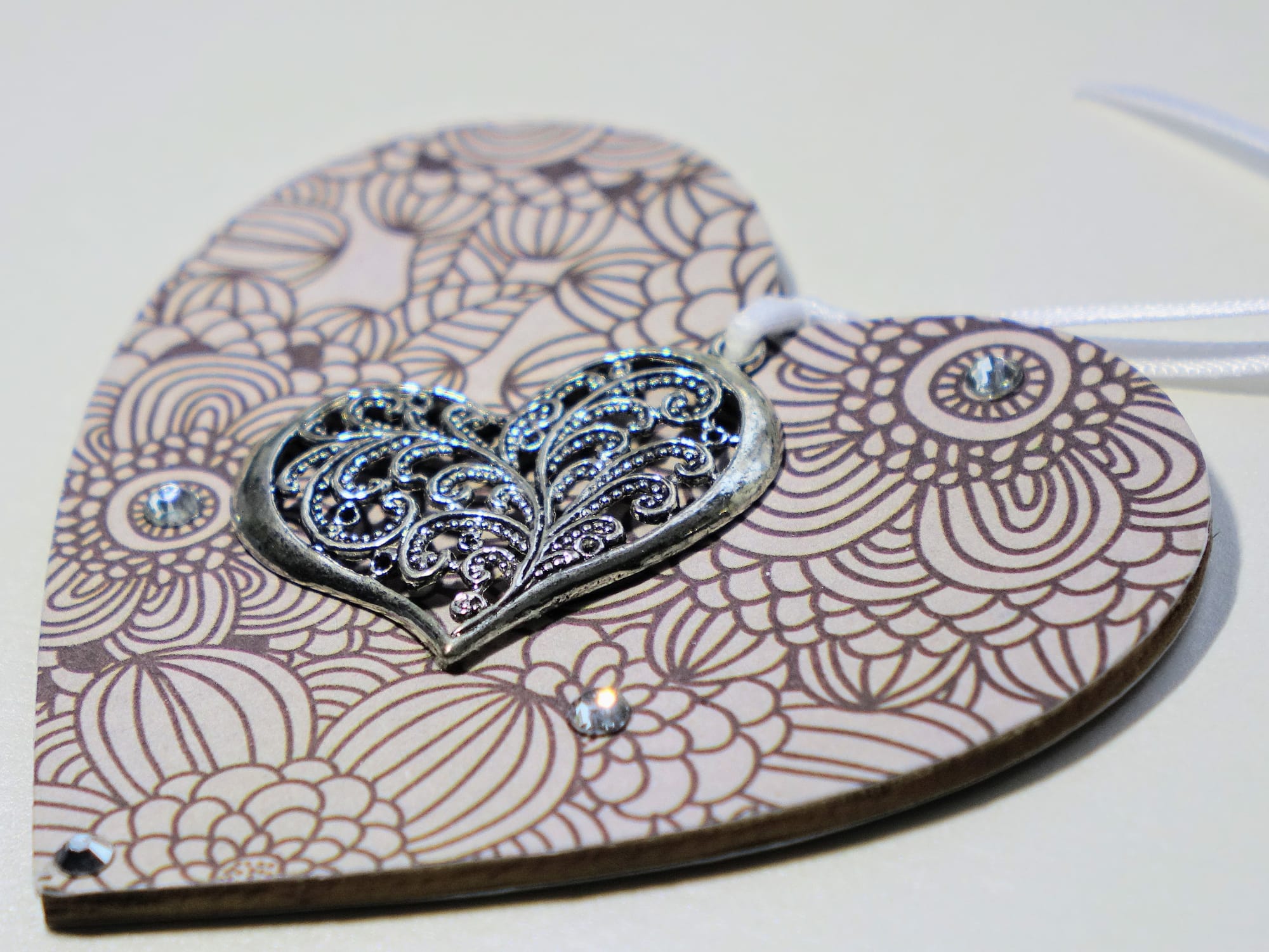 8x8cm Wooden Heart ♥️ #40