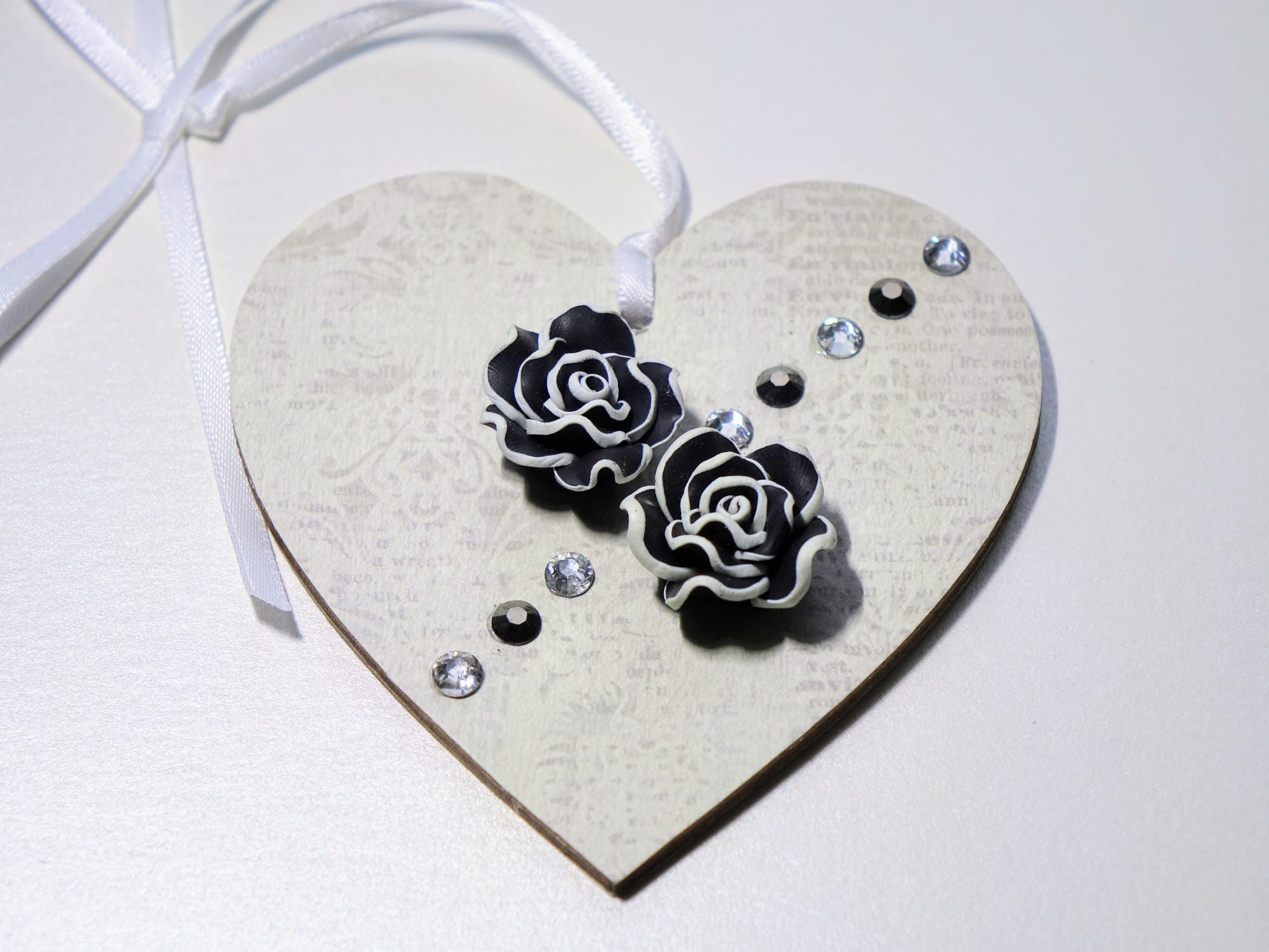 8x8cm Wooden Heart ♥️ #41
