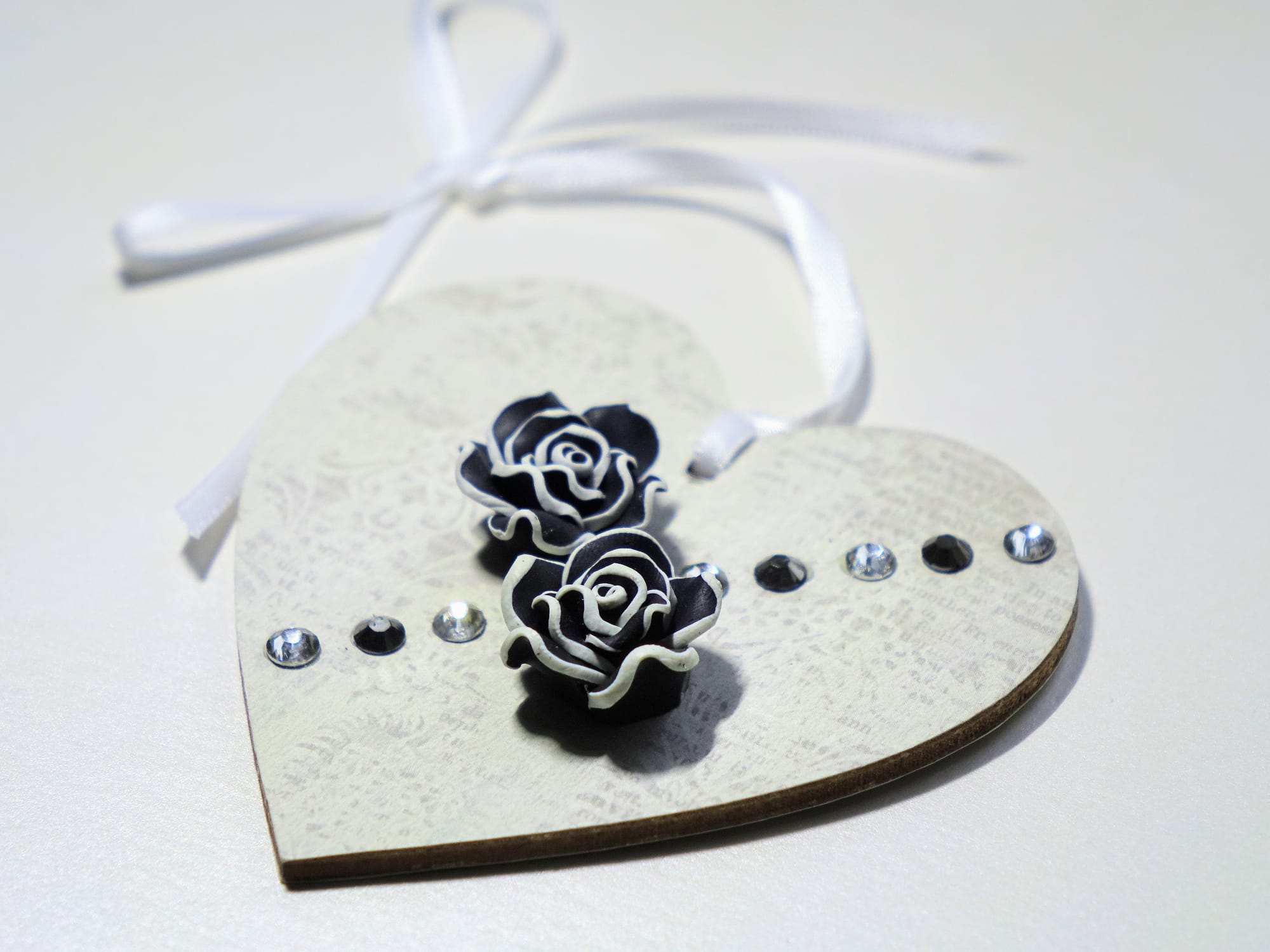 8x8cm Wooden Heart ♥️ #41