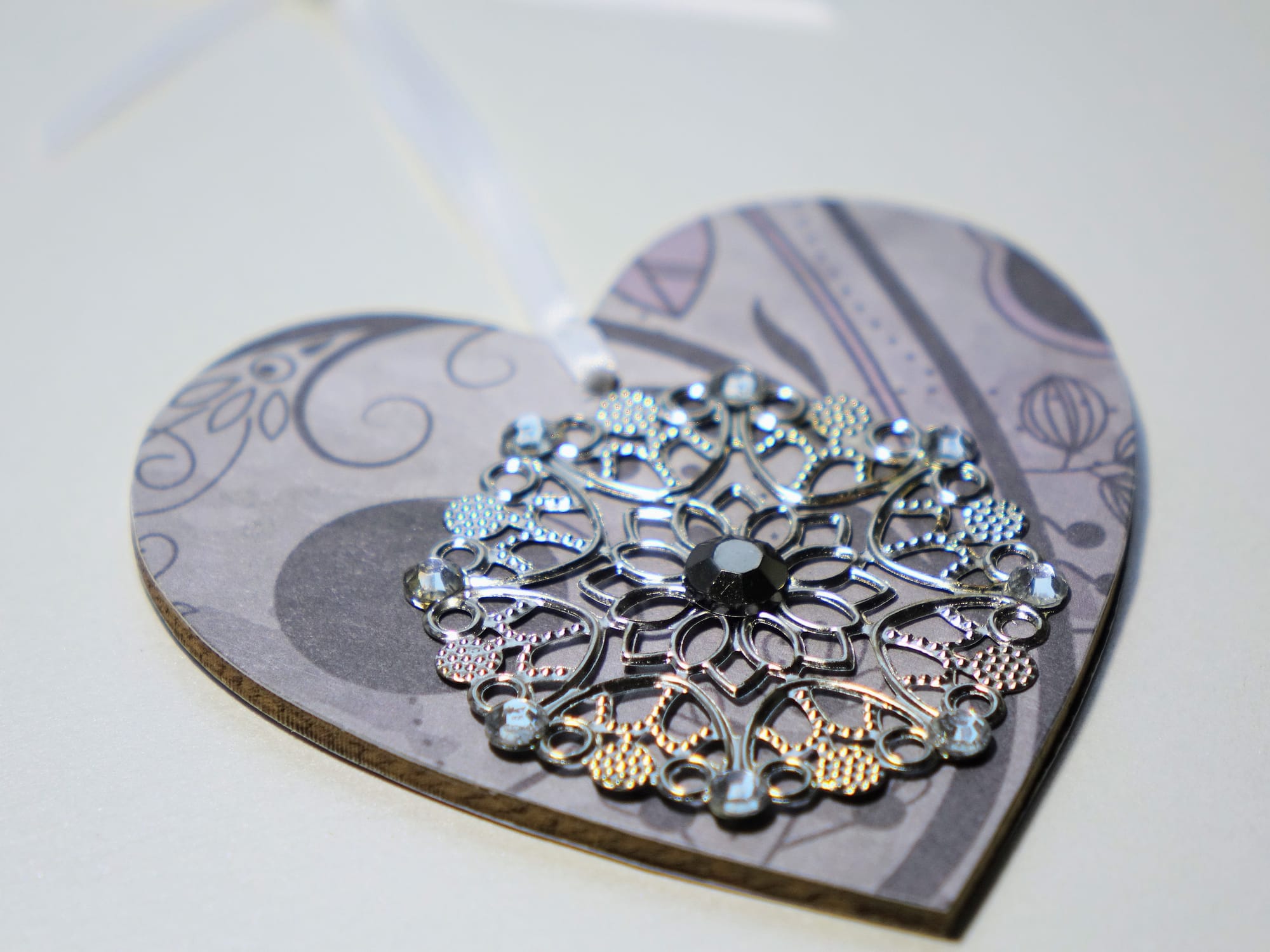 8x8cm Wooden Heart ♥️ #43