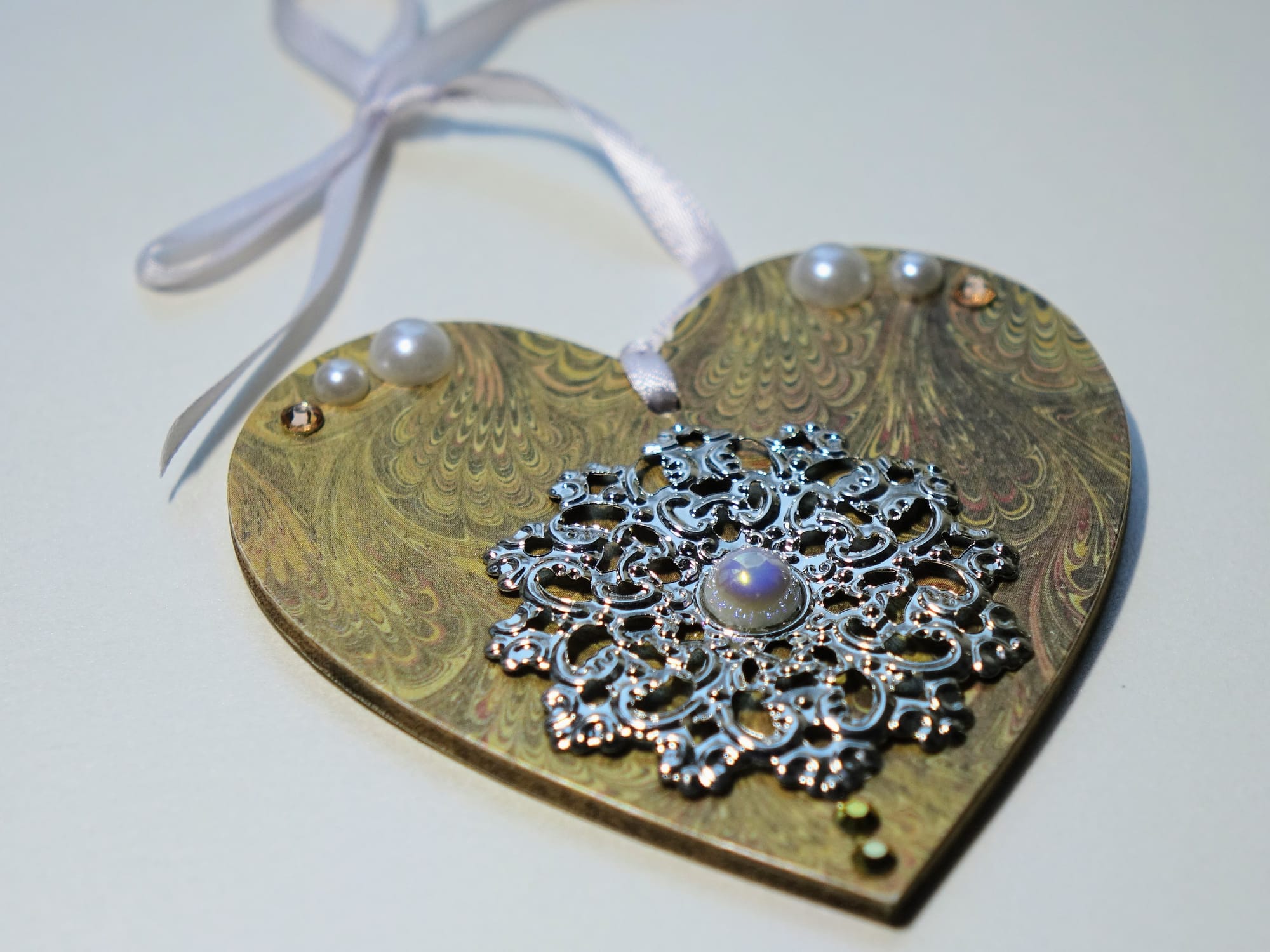 8x8cm Wooden Heart ♥️ #45