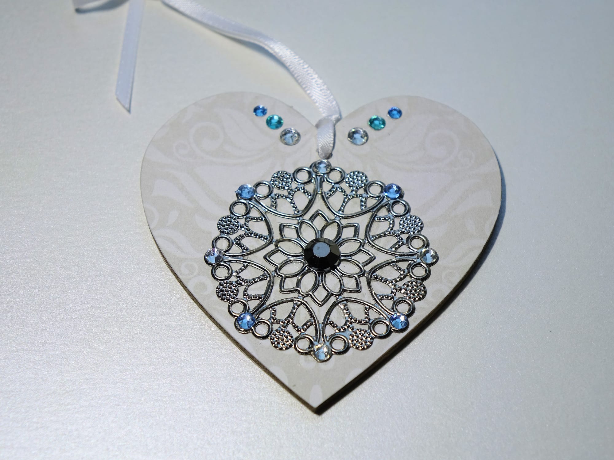 8x8cm Wooden Heart ♥️ #46