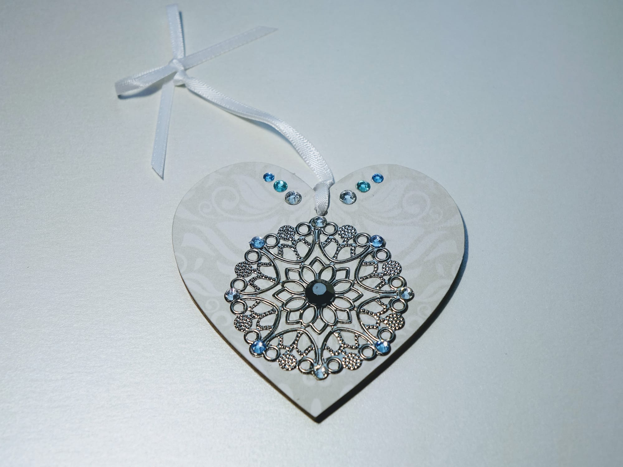 8x8cm Wooden Heart ♥️ #46