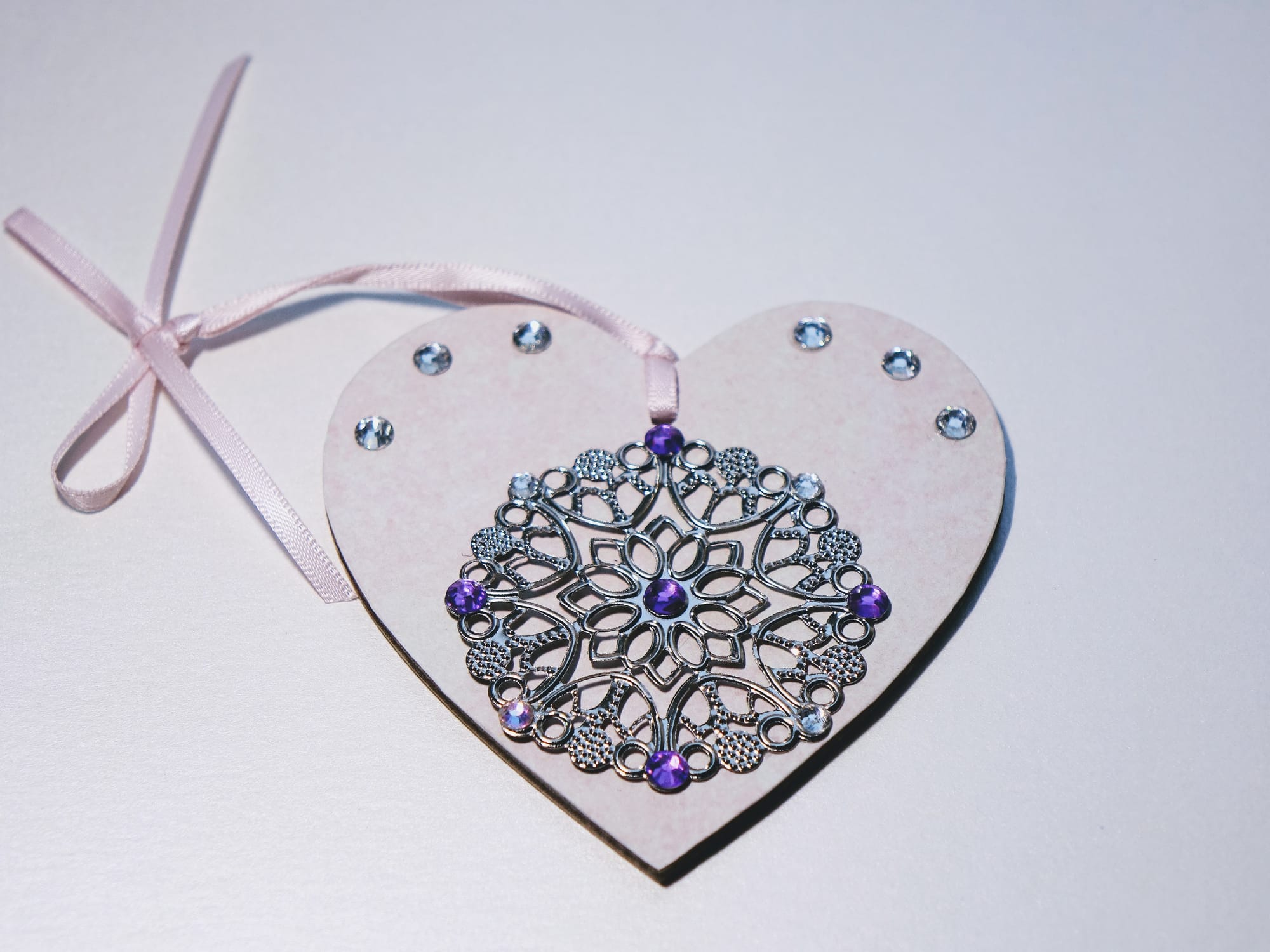 8x8cm Wooden Heart ♥️ #47