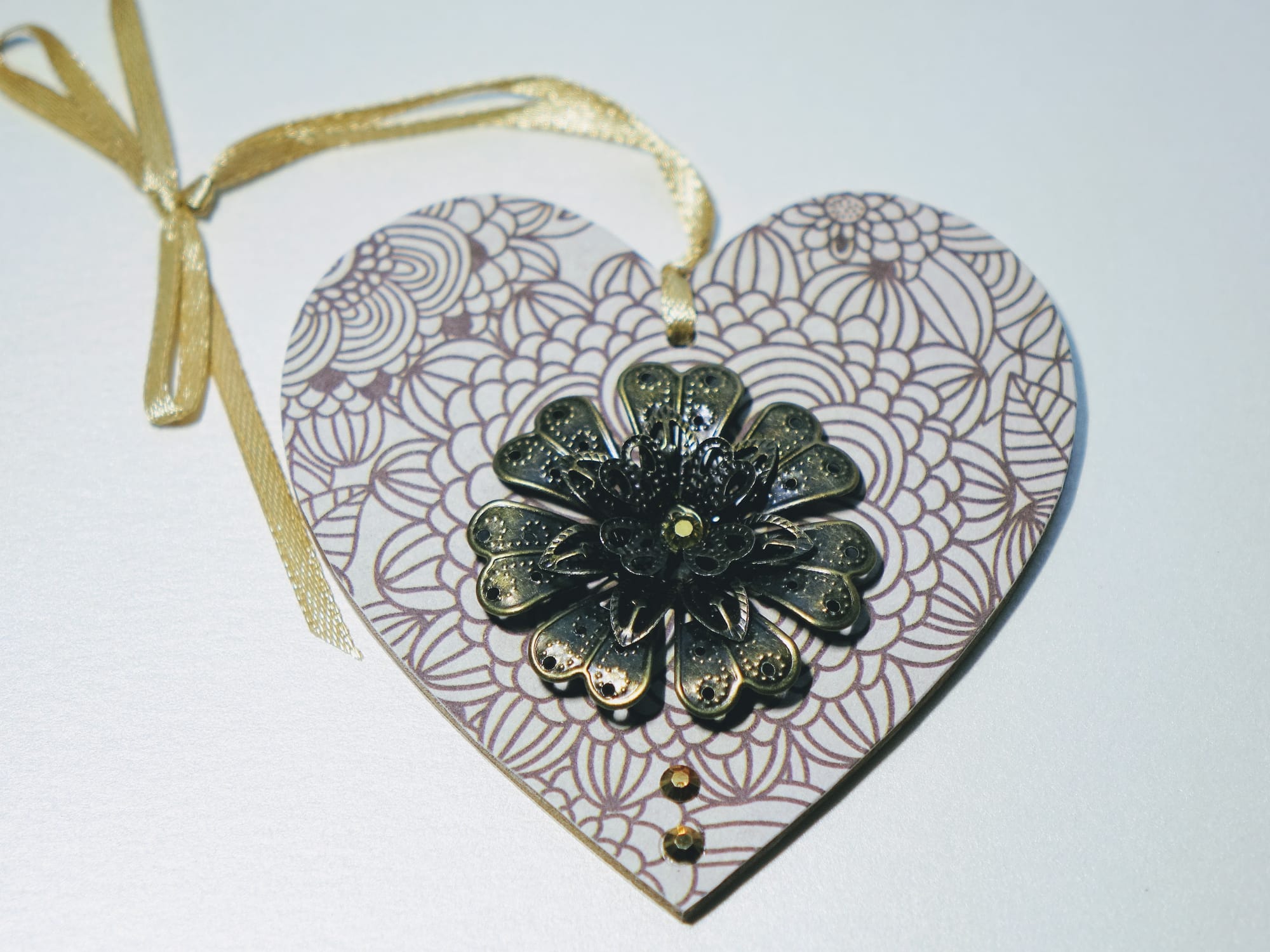 8x8cm Wooden Heart ♥️ #48