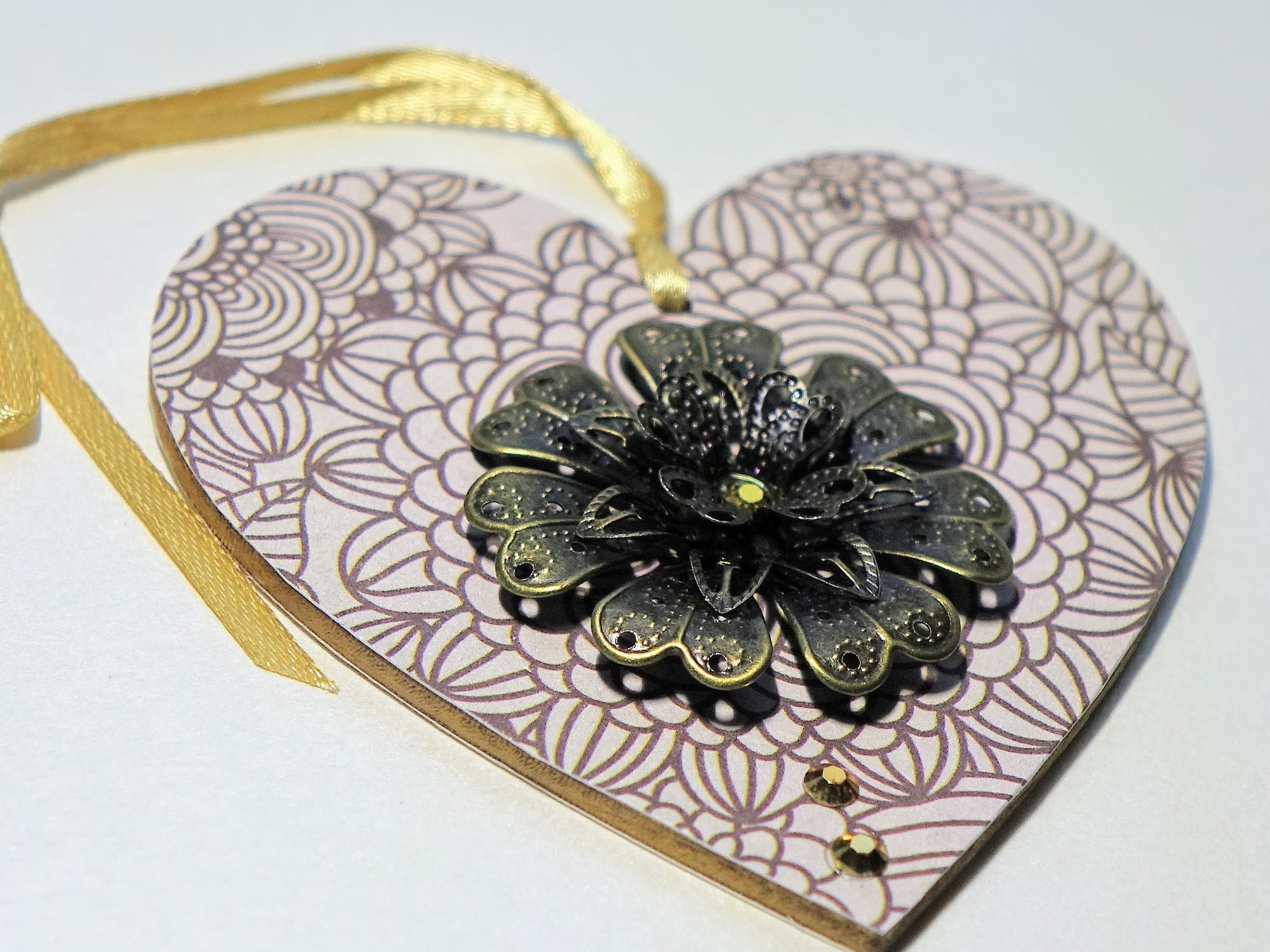 8x8cm Wooden Heart ♥️ #48