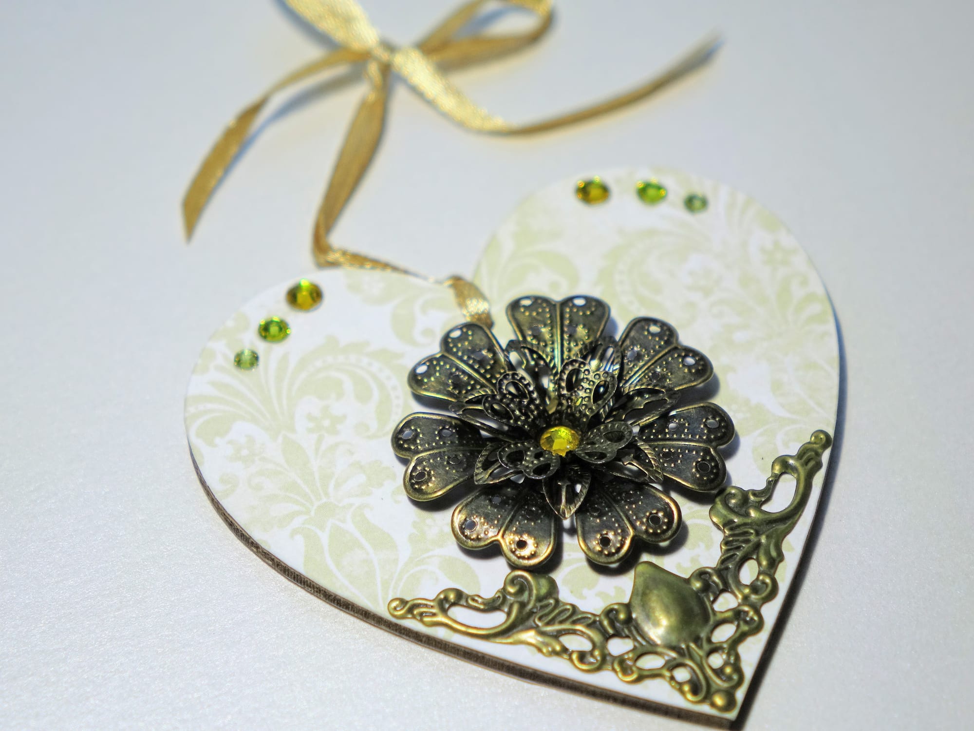 8x8cm Wooden Heart ♥️ #49