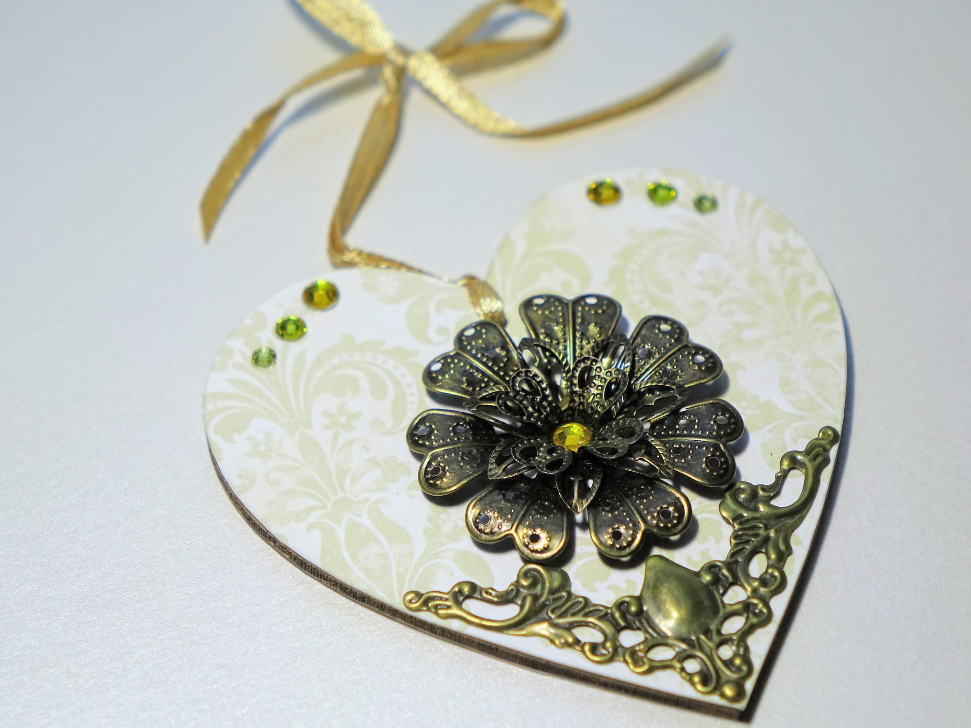 8x8cm Wooden Heart ♥️ #49