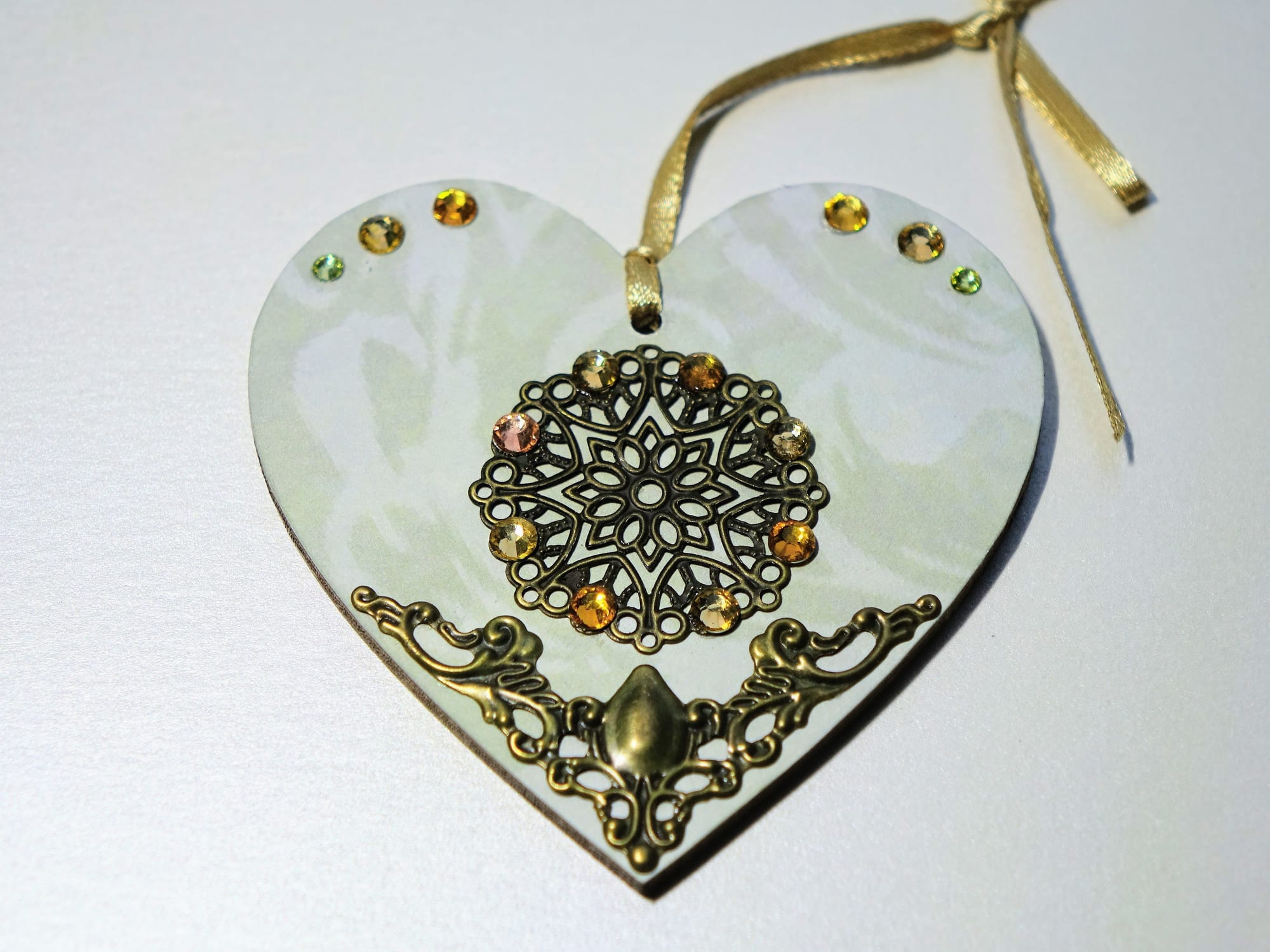 8x8cm Wooden Heart ♥️ #50