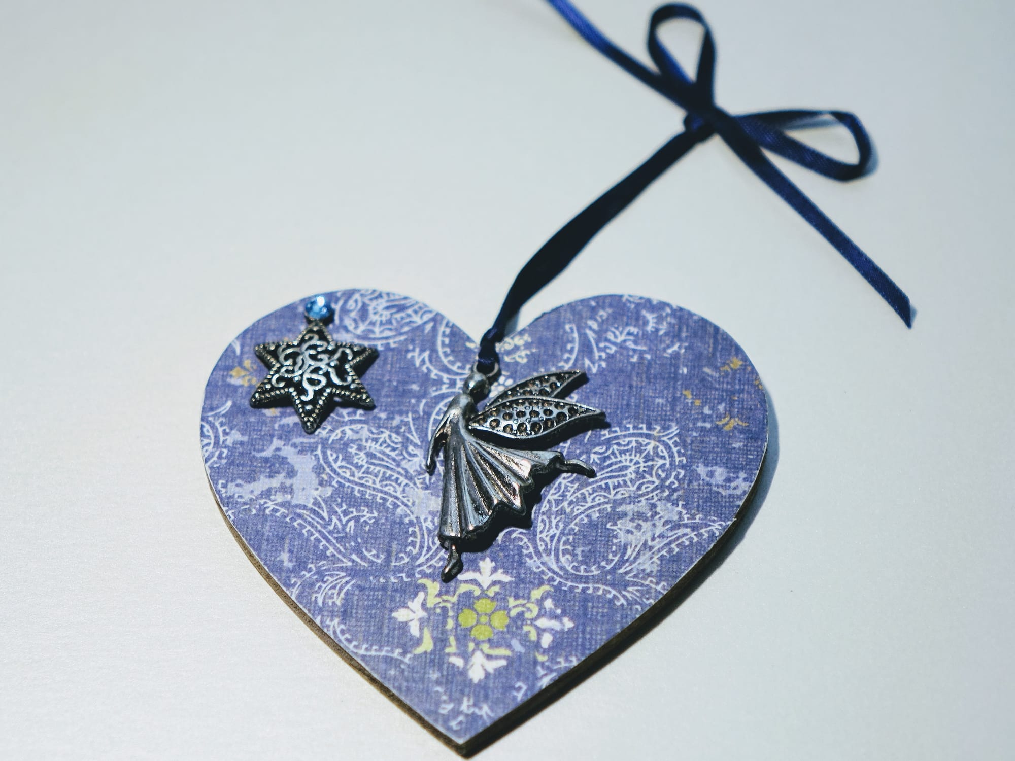 8x8cm Wooden Heart ♥️ #53