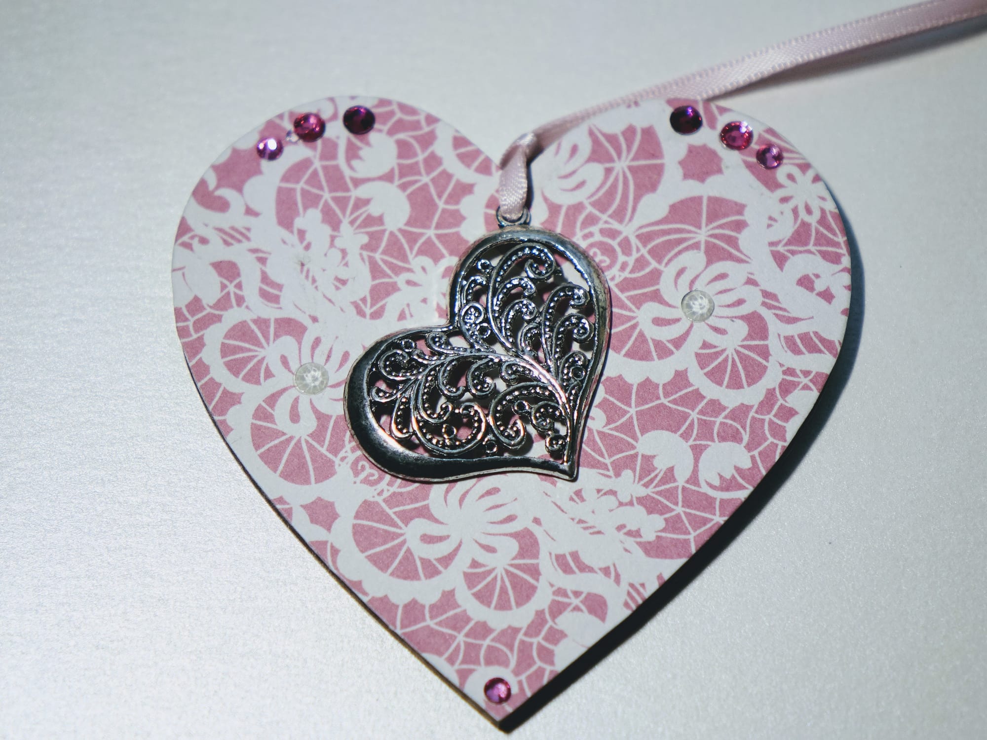 8x8cm Wooden Heart ♥️ #54