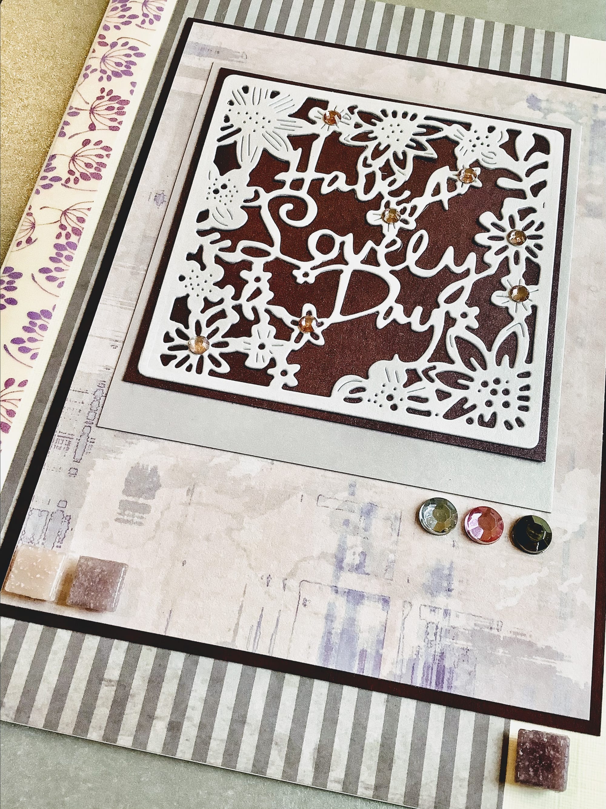 LUXURY HANDMADE BIRTHDAY CARD #33