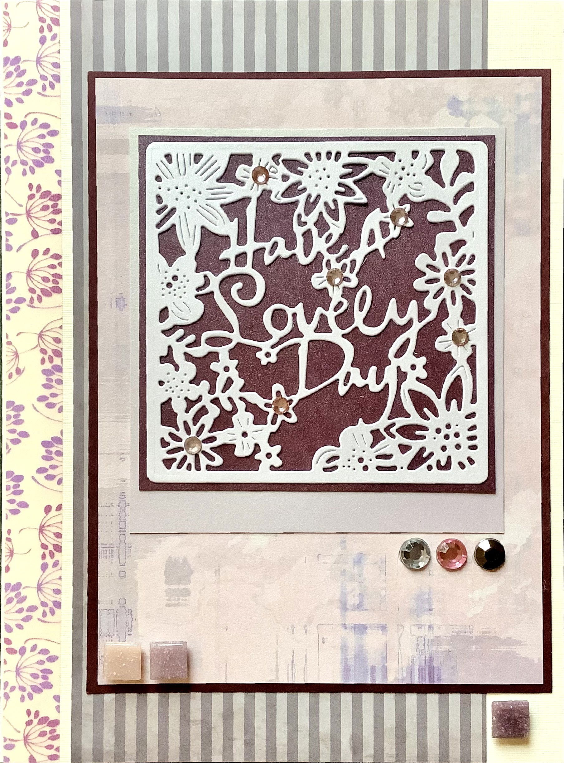 LUXURY HANDMADE BIRTHDAY CARD #33