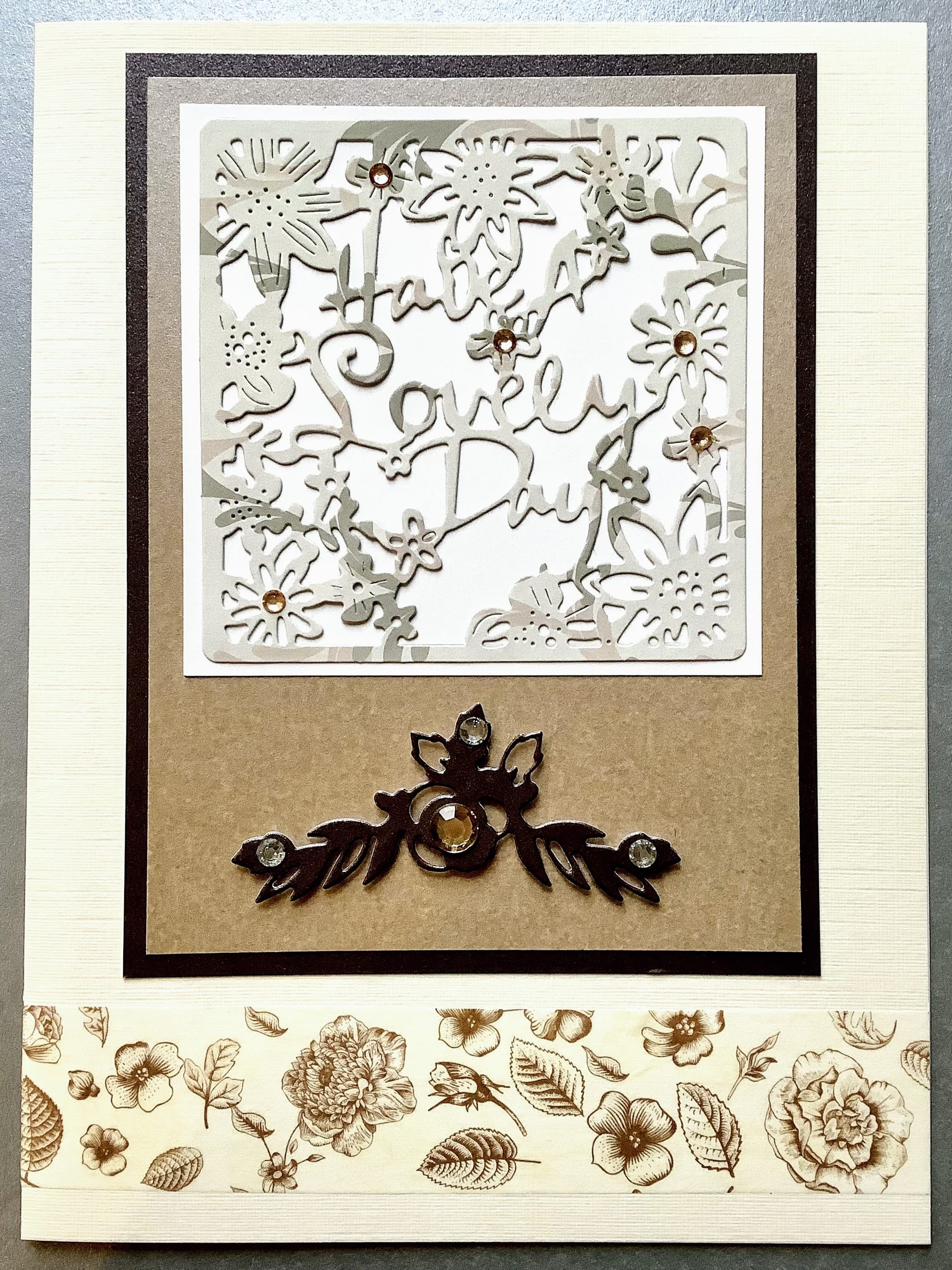 LUXURY HANDMADE BIRTHDAY CARD #35
