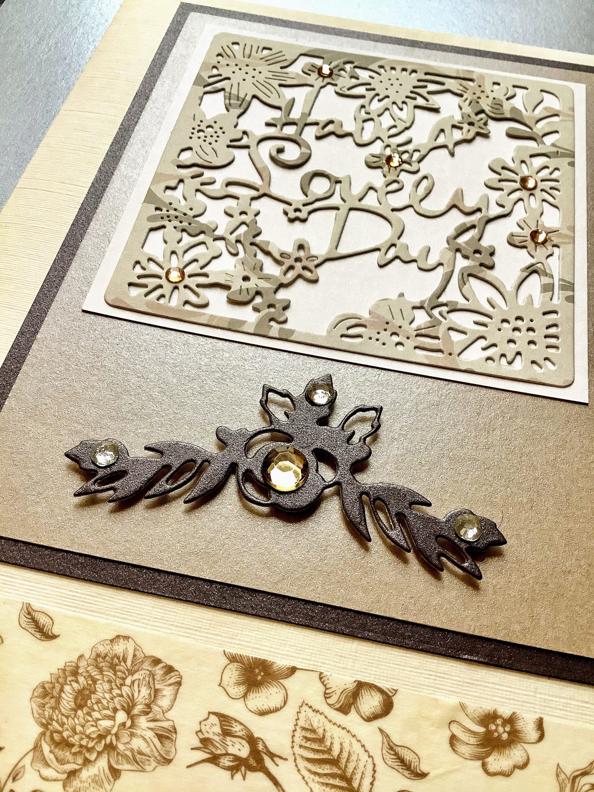 LUXURY HANDMADE BIRTHDAY CARD #35