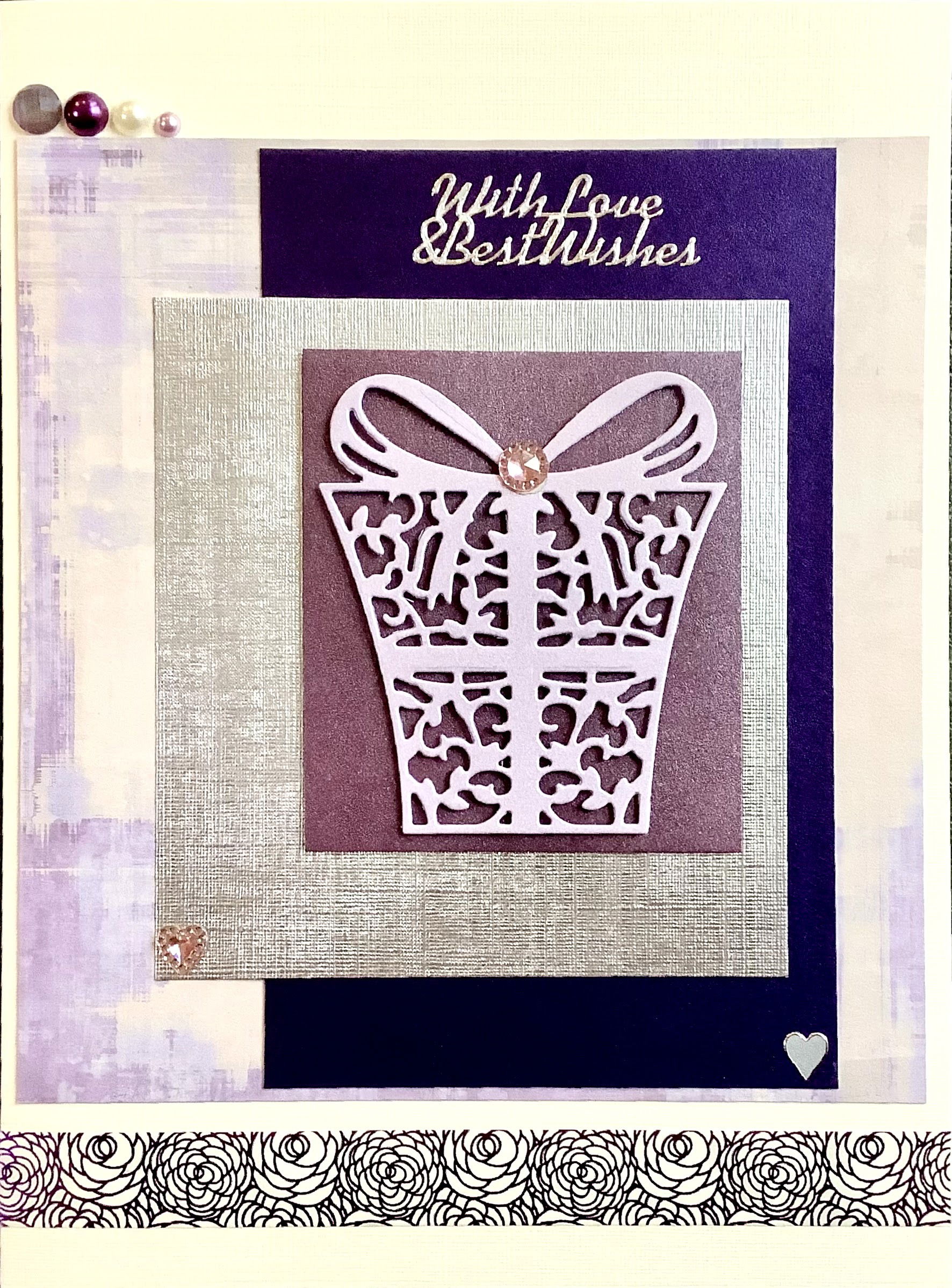 LUXURY HANDMADE BIRTHDAY CARD #36
