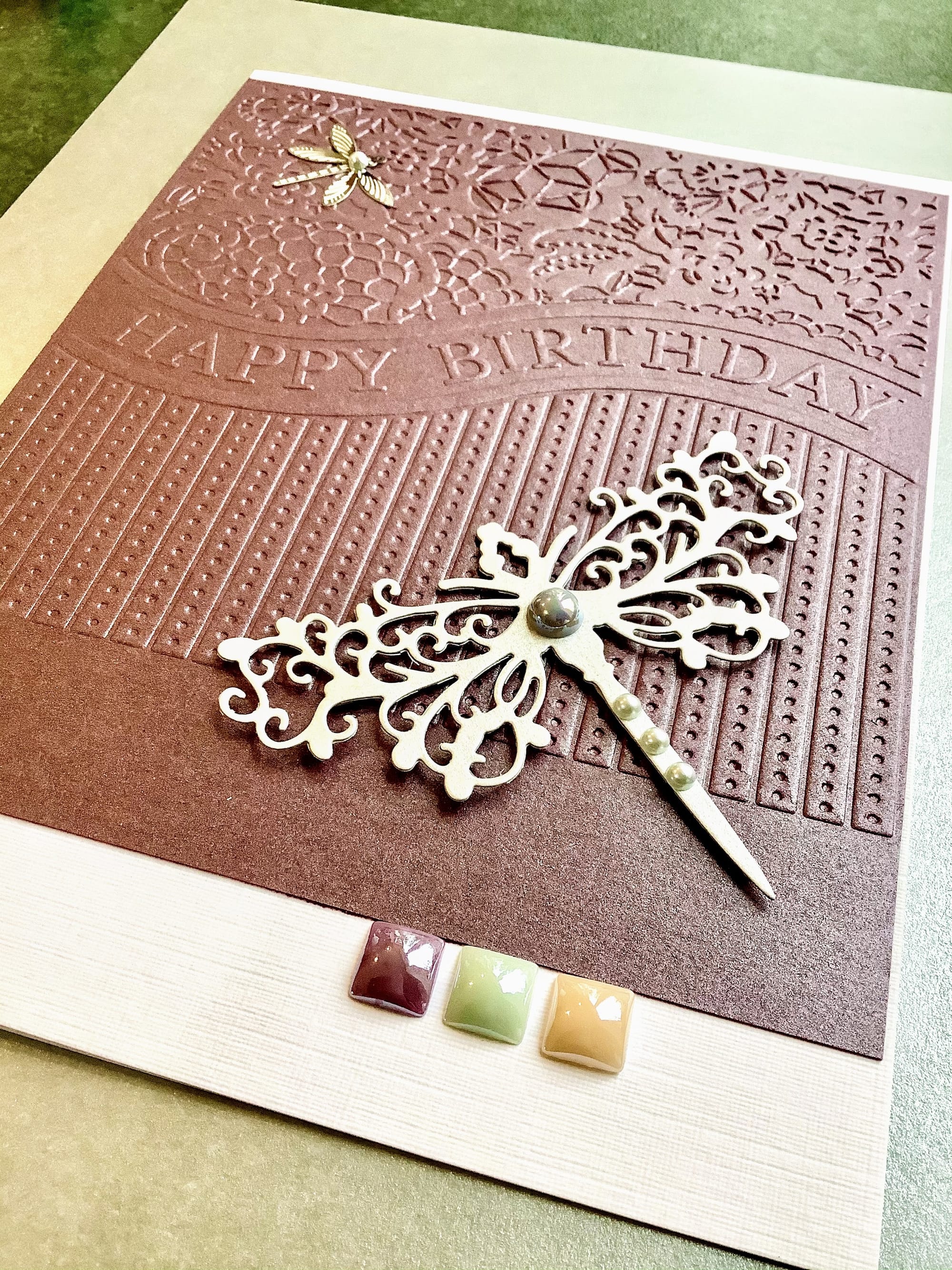 LUXURY HANDMADE BIRTHDAY CARD #37