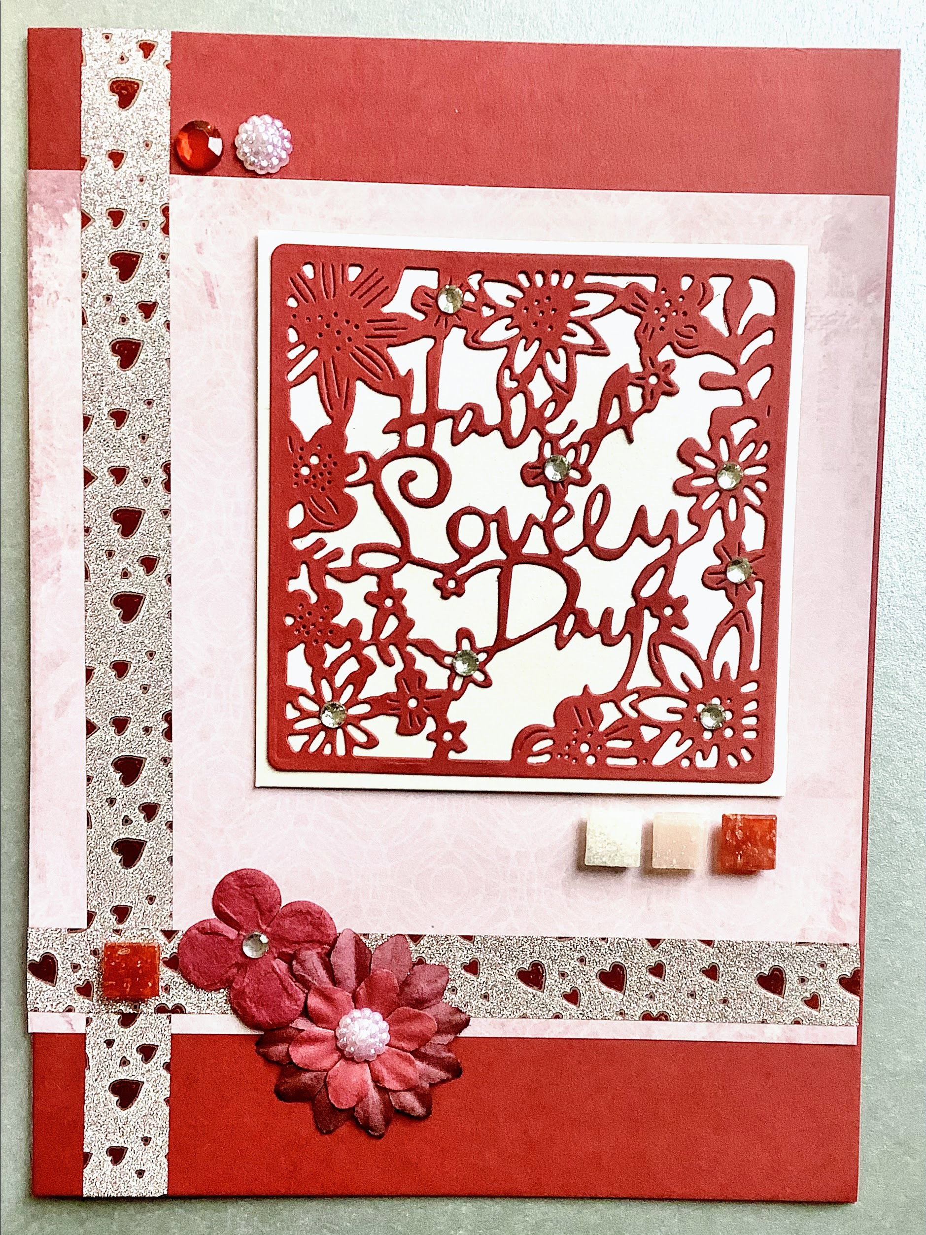 LUXURY HANDMADE BIRTHDAY CARD #38