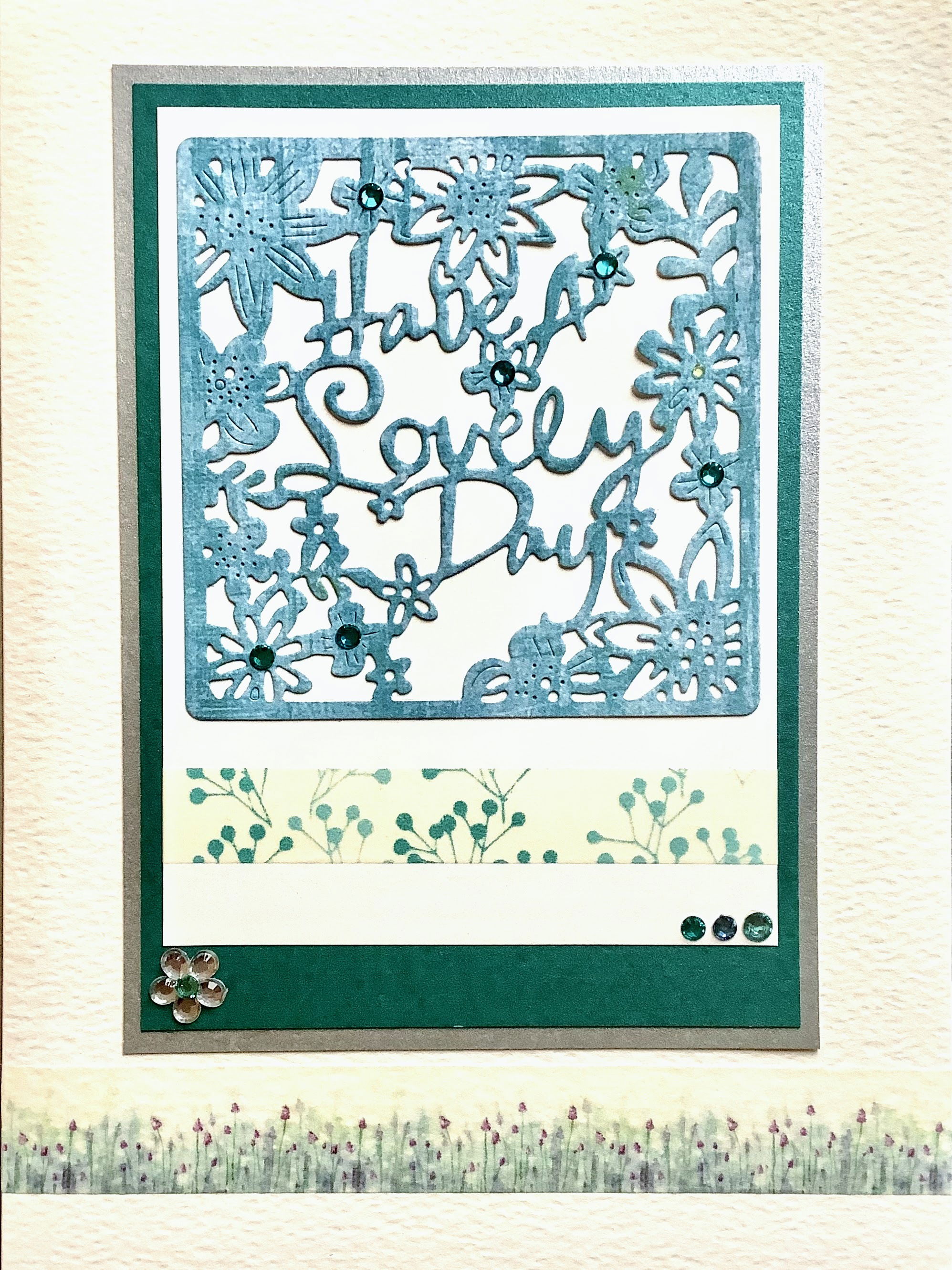 LUXURY HANDMADE BIRTHDAY CARD #39