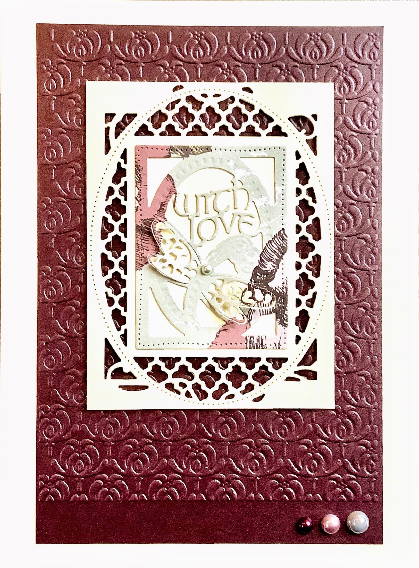 LUXURY HANDMADE CARD #40