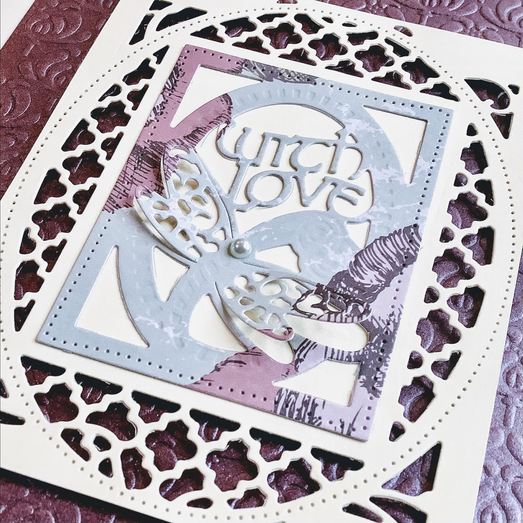 LUXURY HANDMADE CARD #40