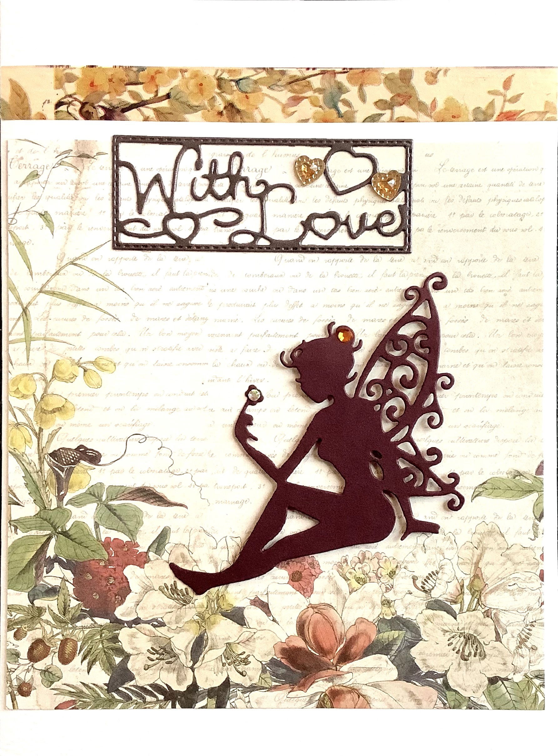 LUXURY HANDMADE CARD #42