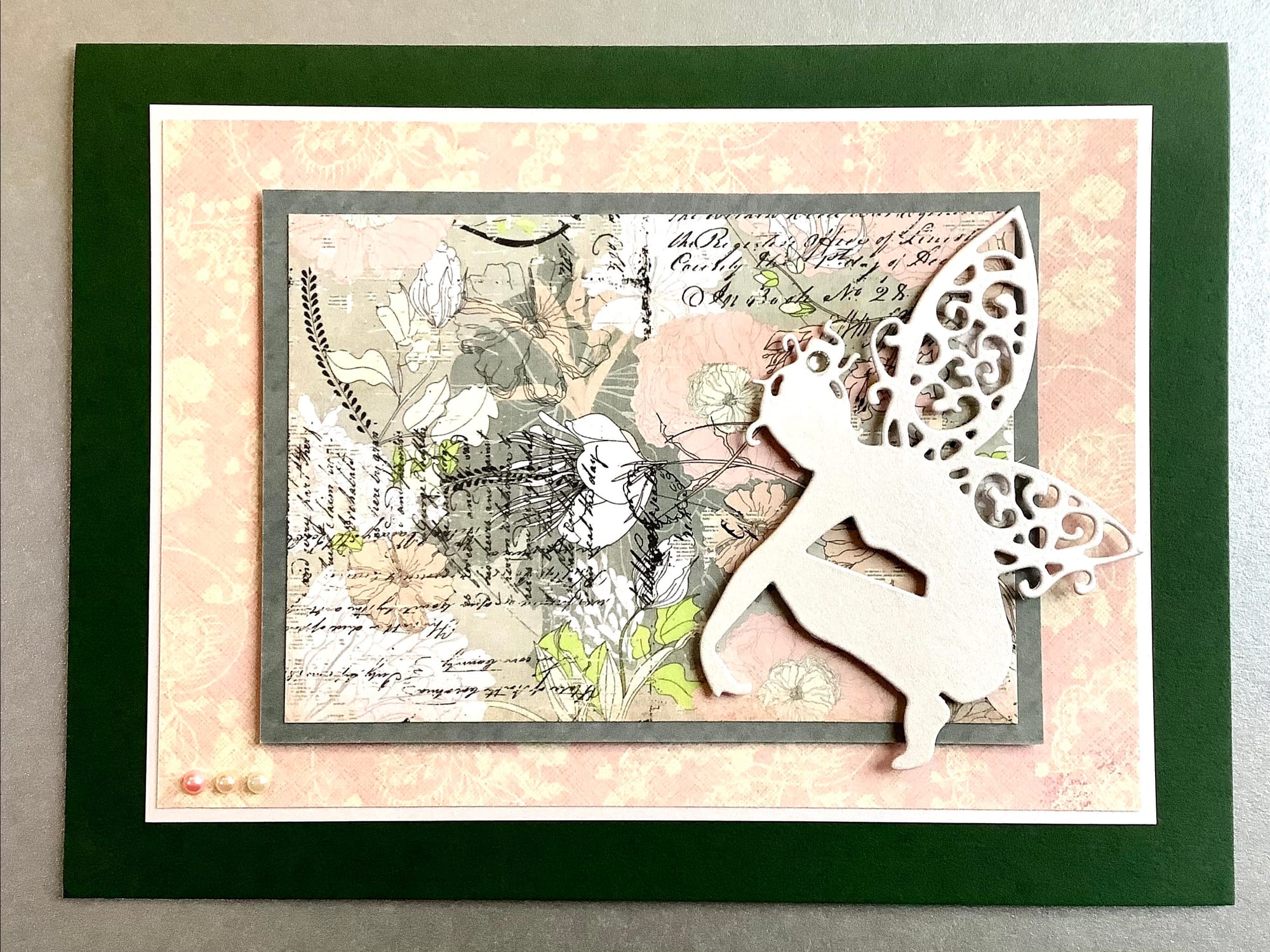 LUXURY HANDMADE BIRTHDAY CARD #44