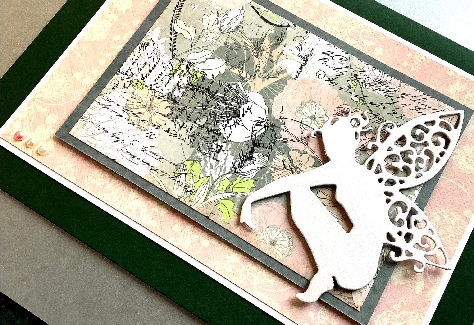 LUXURY HANDMADE BIRTHDAY CARD #44