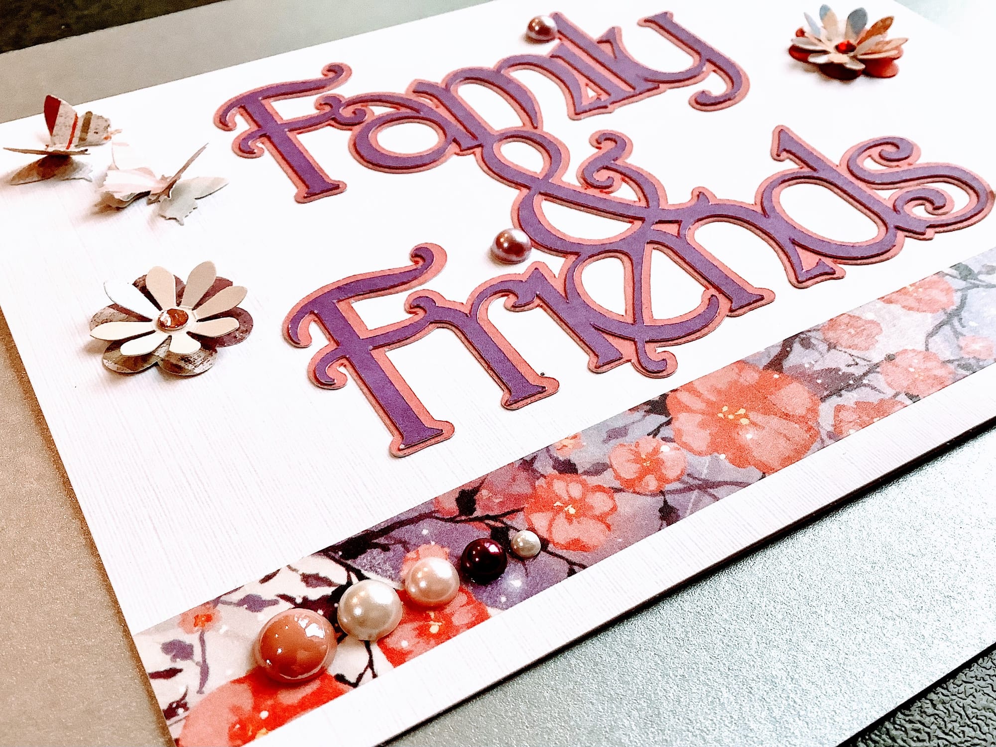 LUXURY HANDMADE BIRTHDAY CARD #46
