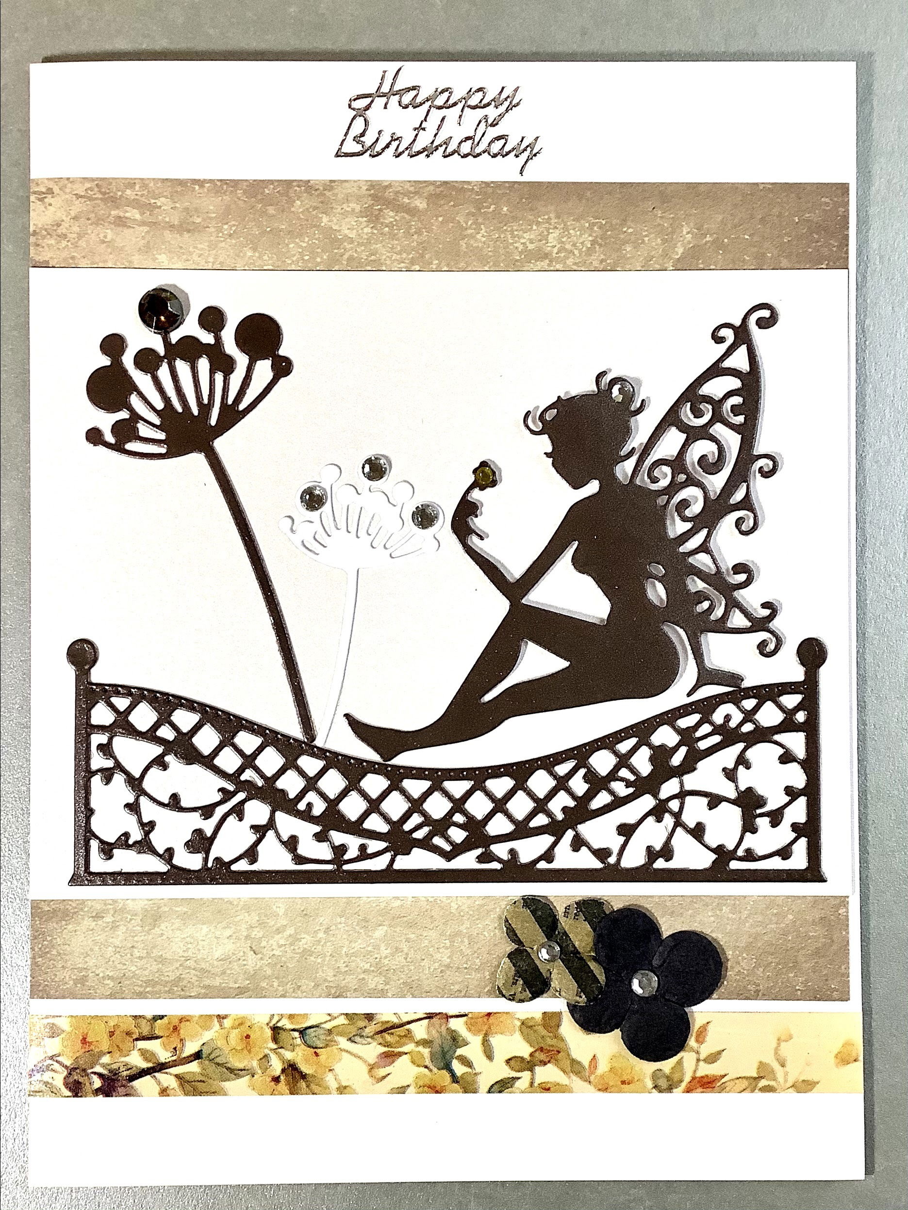 LUXURY HANDMADE BIRTHDAY CARD #47