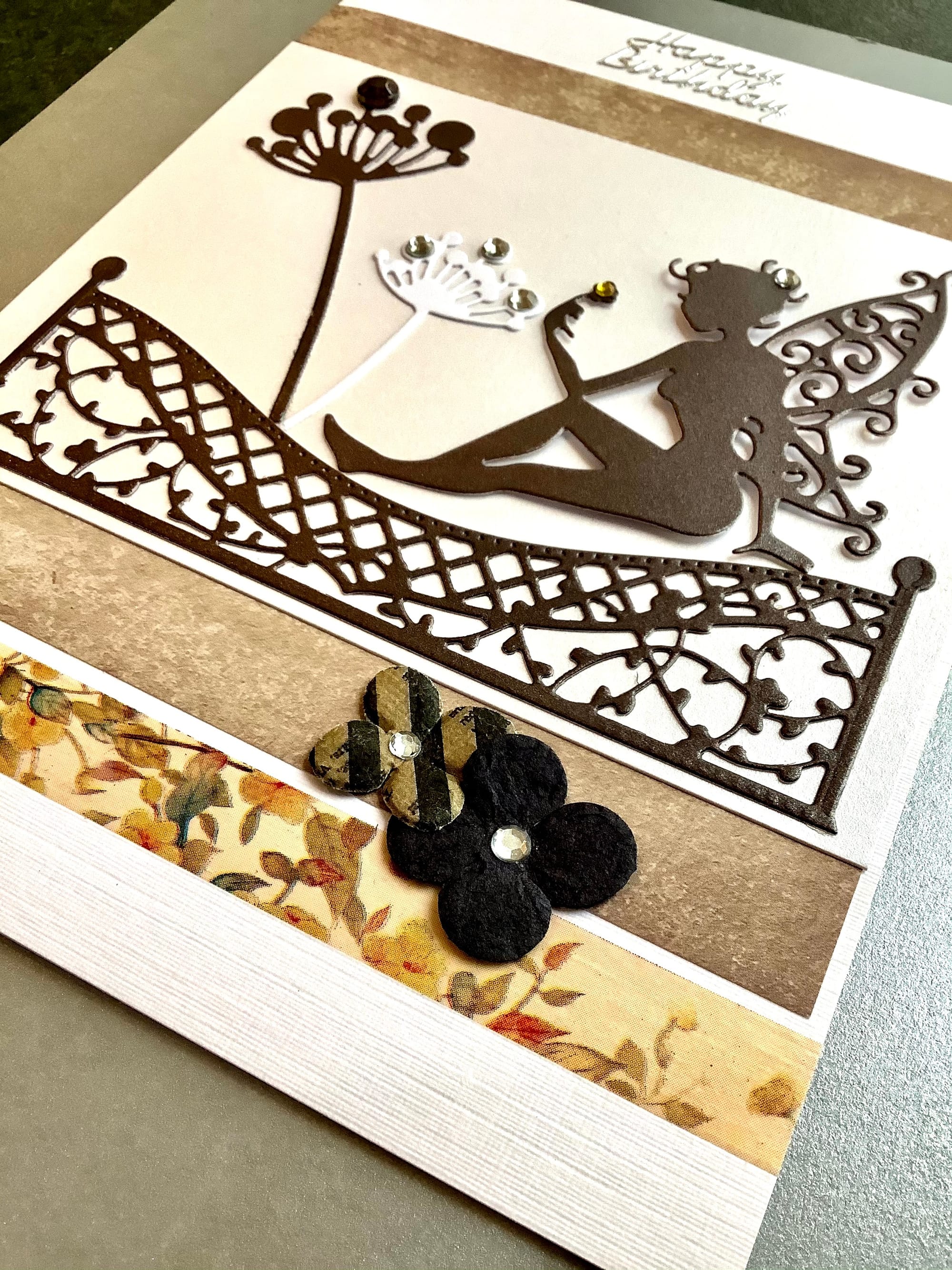 LUXURY HANDMADE BIRTHDAY CARD #47