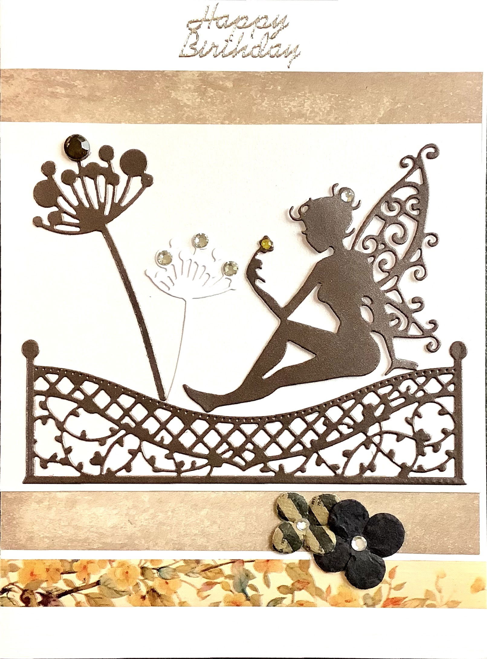 LUXURY HANDMADE BIRTHDAY CARD #47