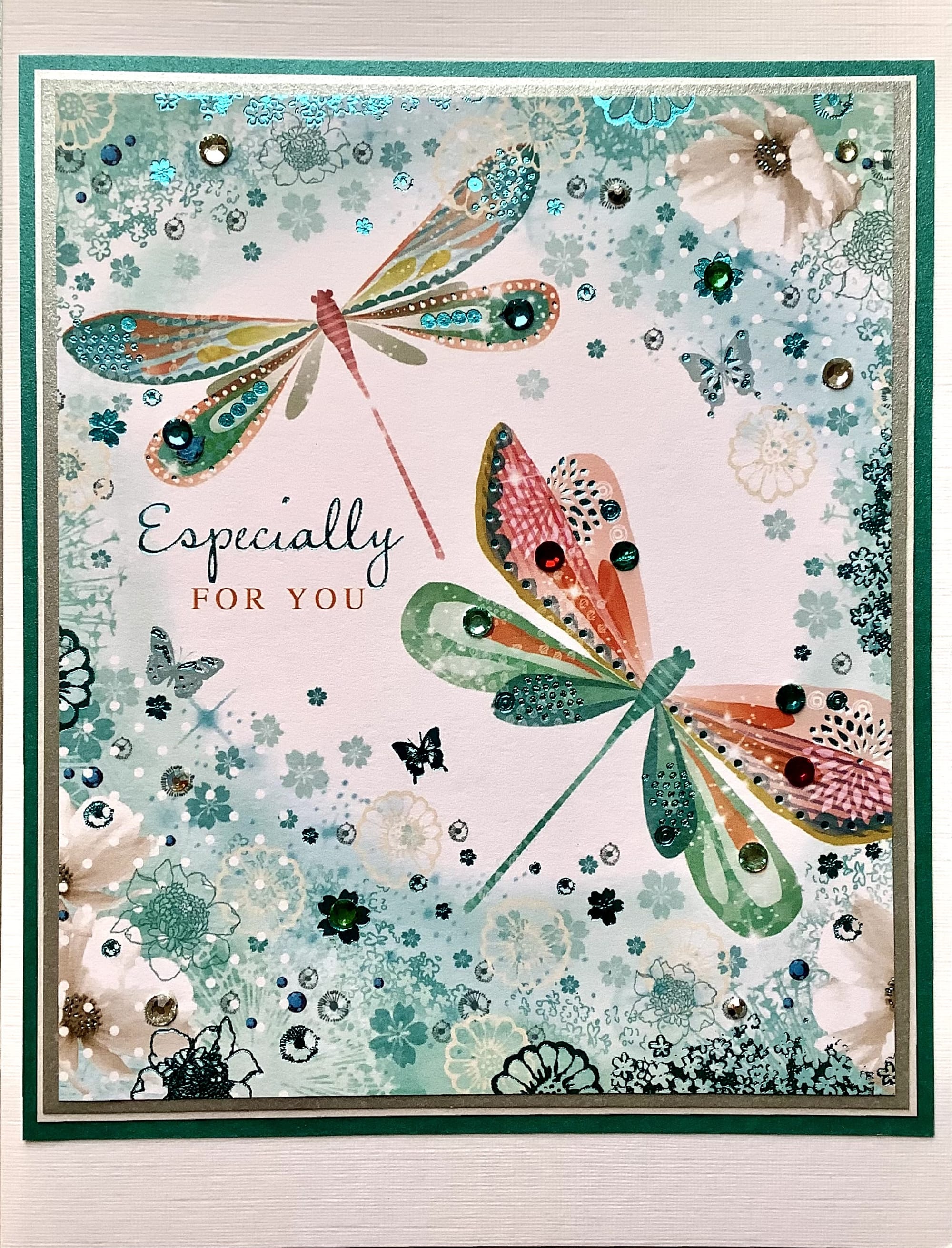 LUXURY HANDMADE ESPECIALLY FOR YOU CARD #49
