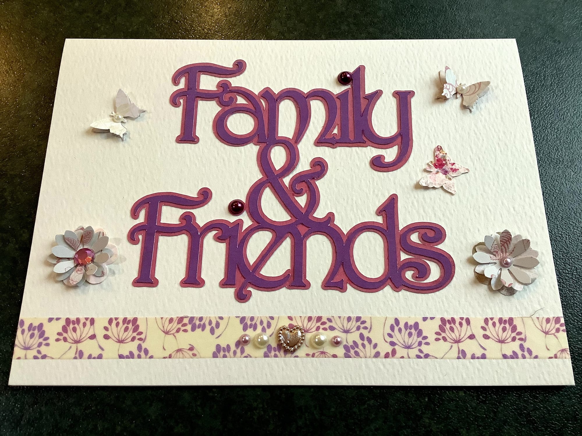 LUXURY HANDMADE BIRTHDAY CARD #51