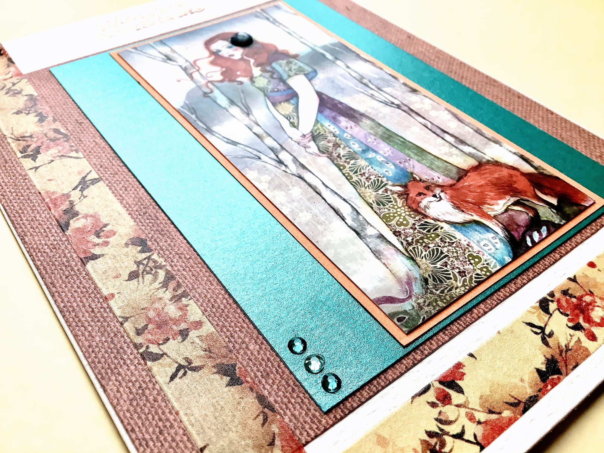 LUXURY HANDMADE BIRTHDAY CARD #55
