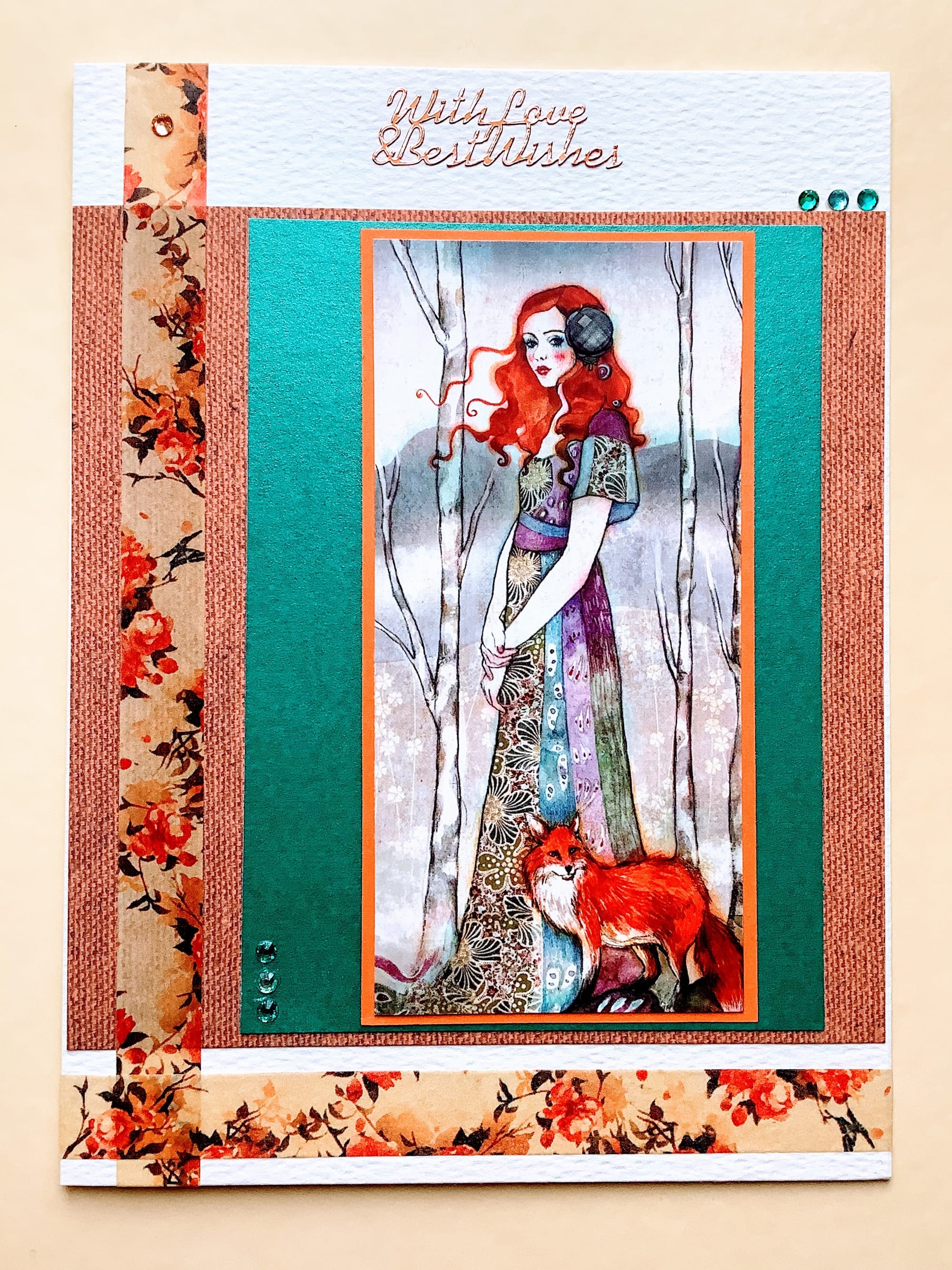 LUXURY HANDMADE BIRTHDAY CARD #55