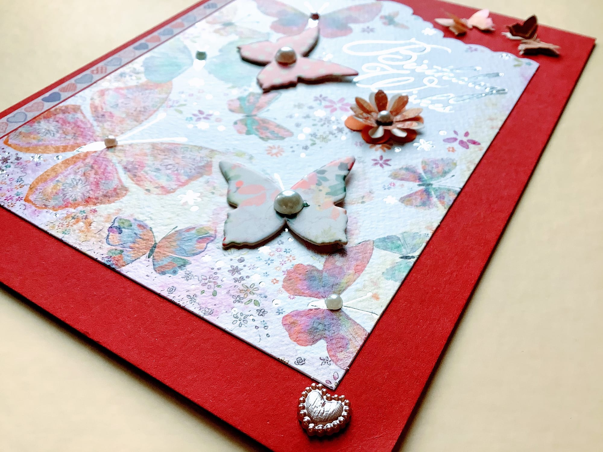 LUXURY HANDMADE BIRTHDAY CARD #56