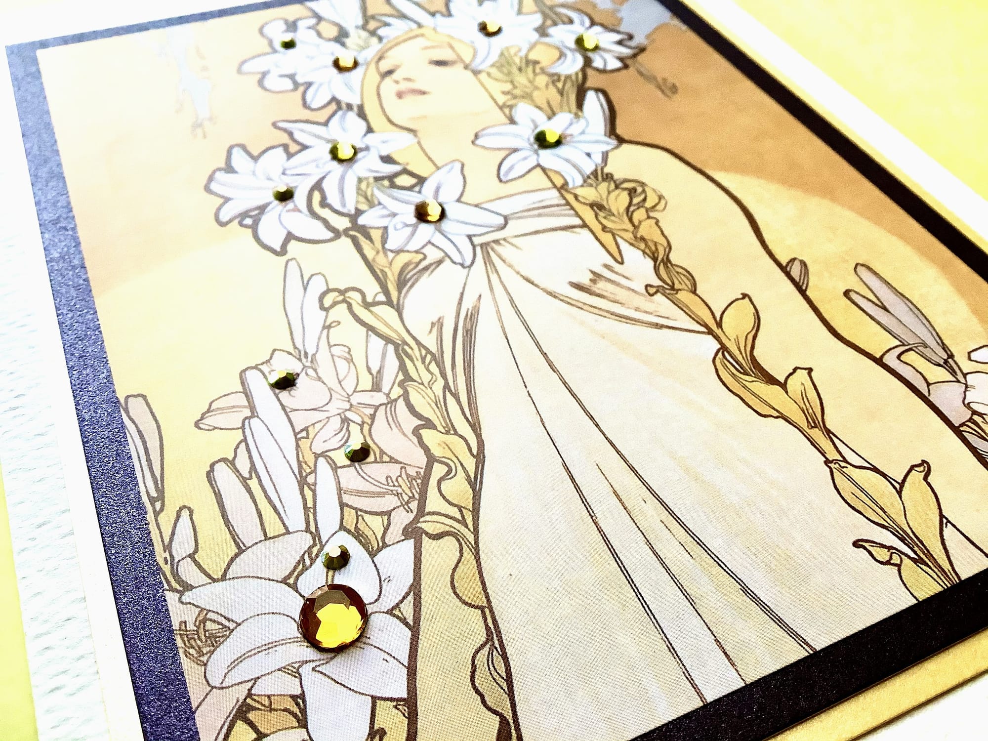 LUXURY HANDMADE CARD #58