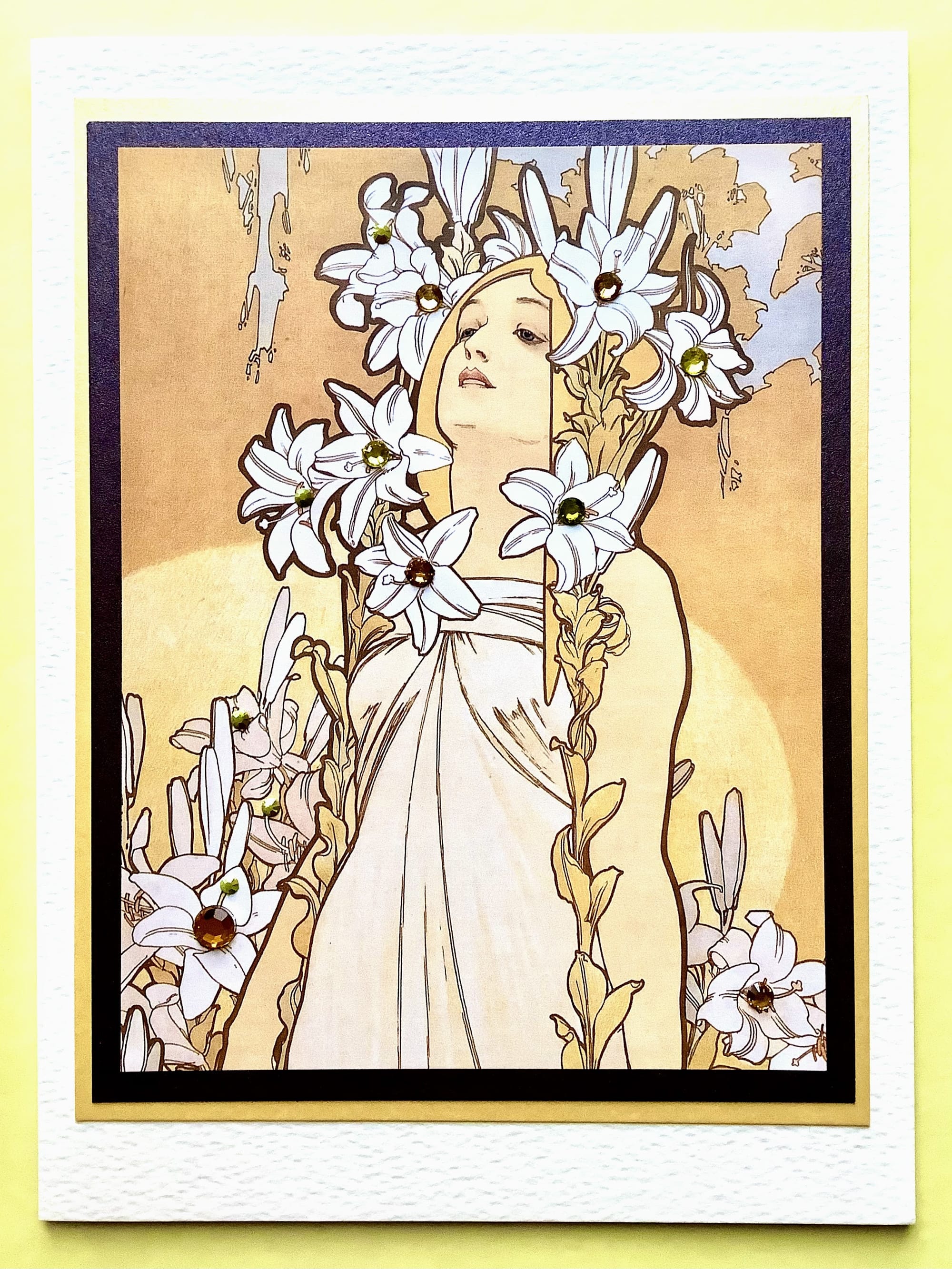 LUXURY HANDMADE CARD #58