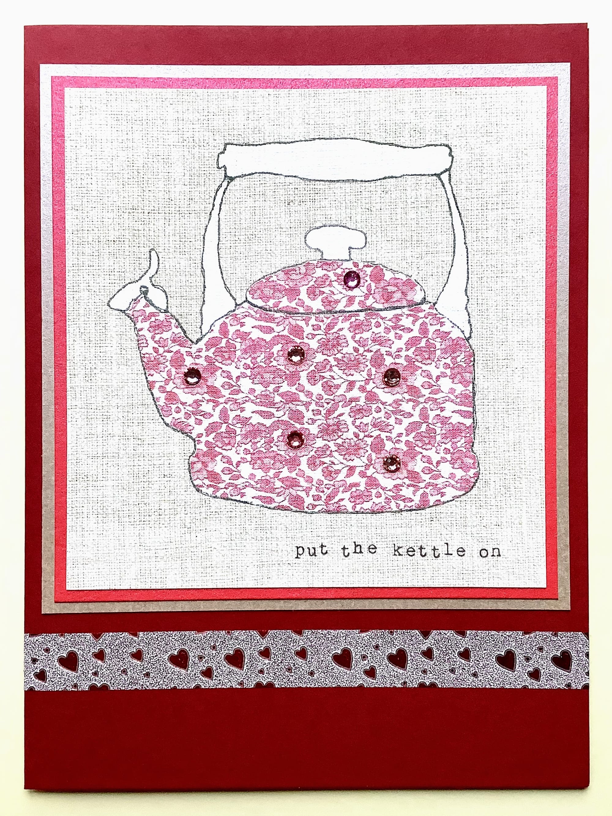 LUXURY HANDMADE CARD #63