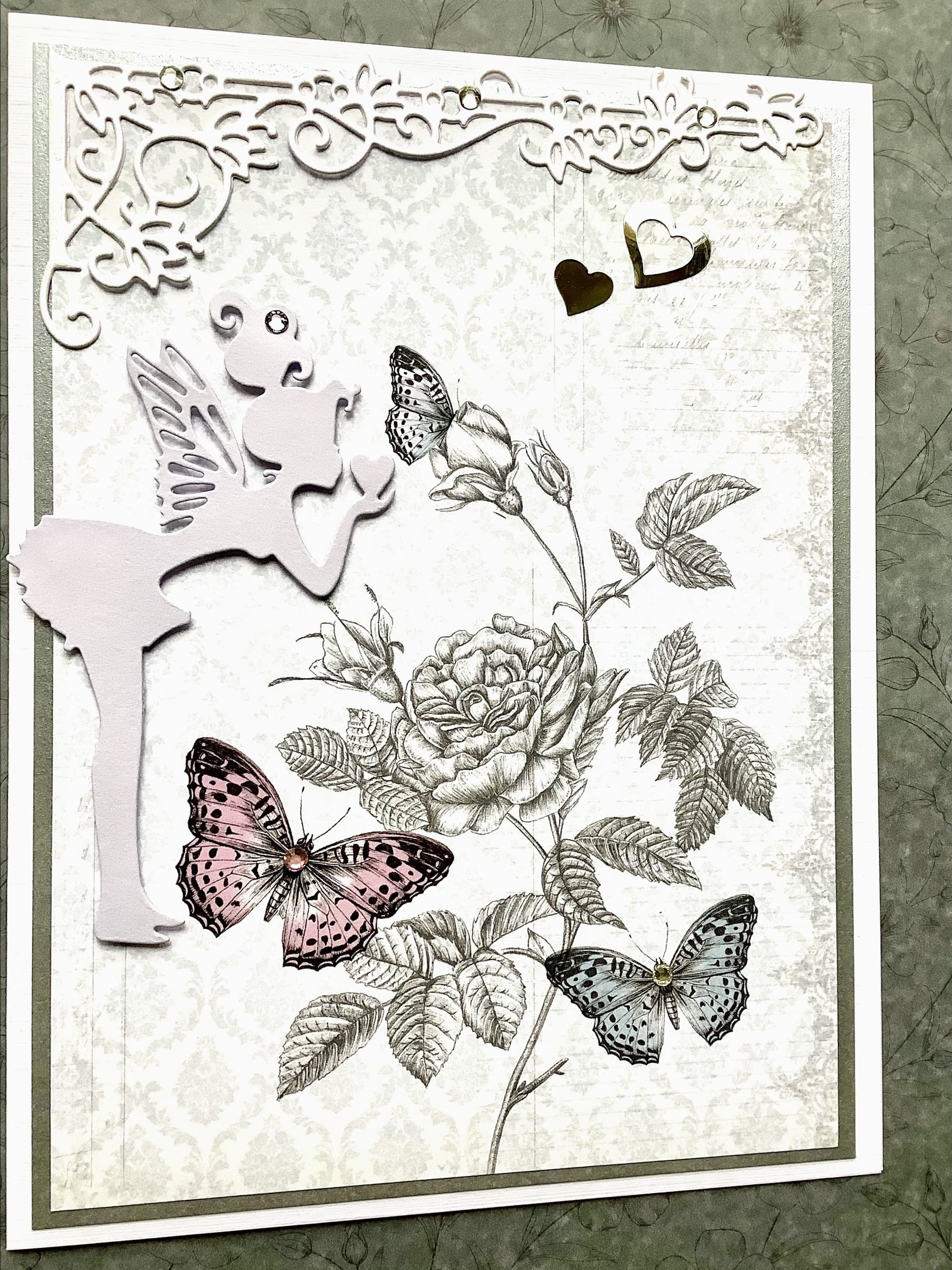 LUXURY HANDMADE BIRTHDAY CARD #64