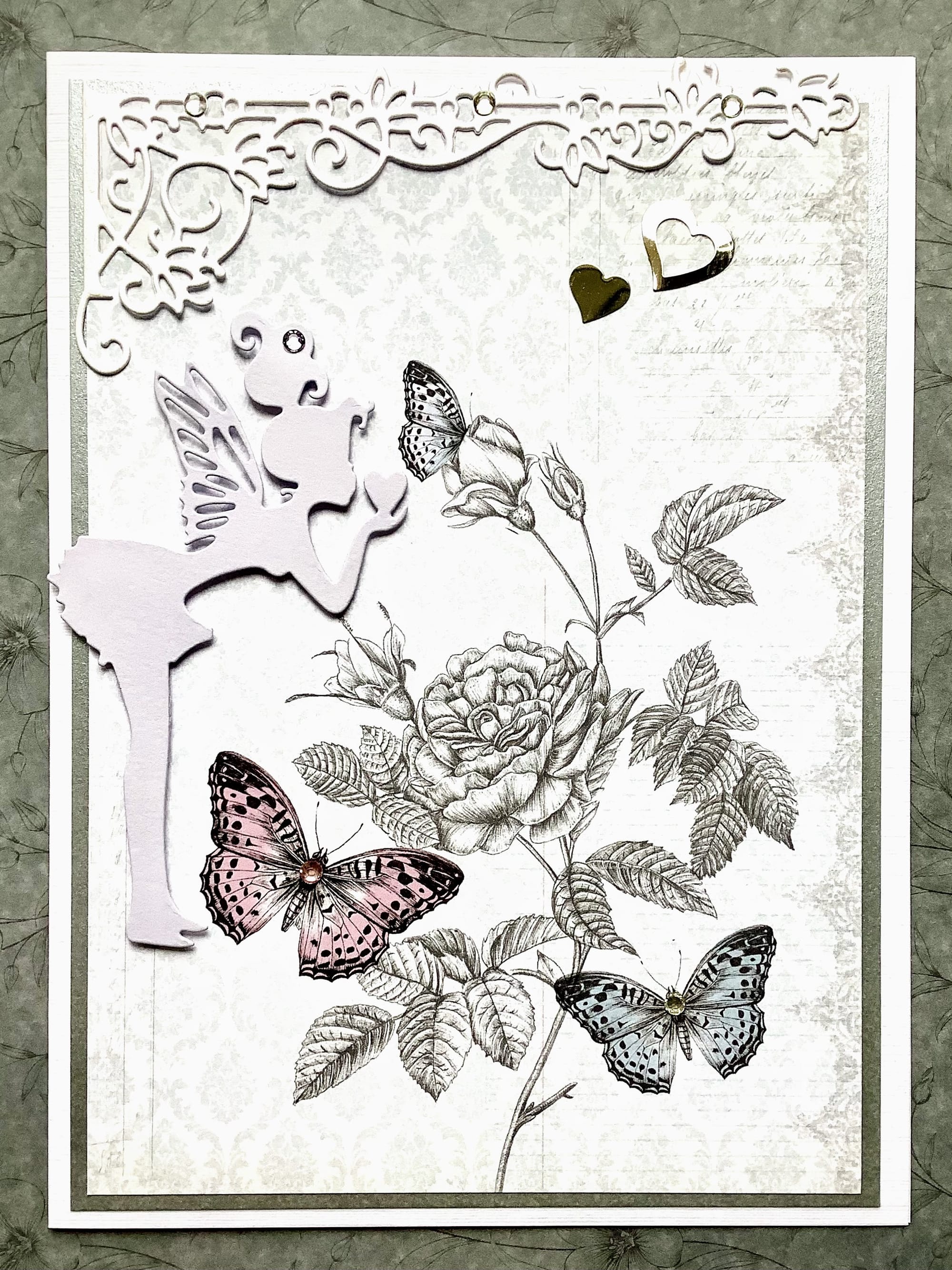 LUXURY HANDMADE BIRTHDAY CARD #64